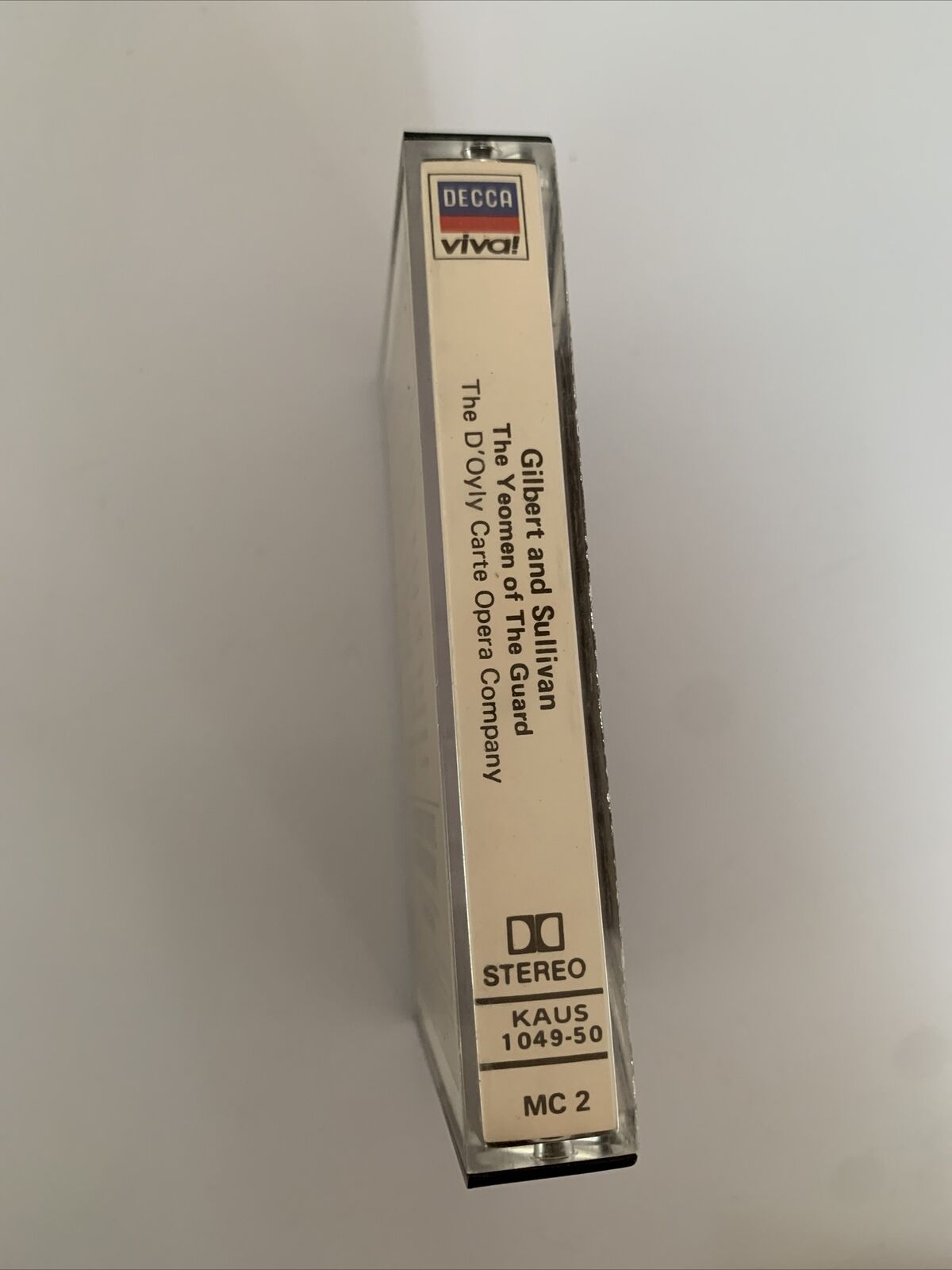 Gilbert & Sullivan - The Yeomen Of the Guard Cassette Tape AUS 1049-50