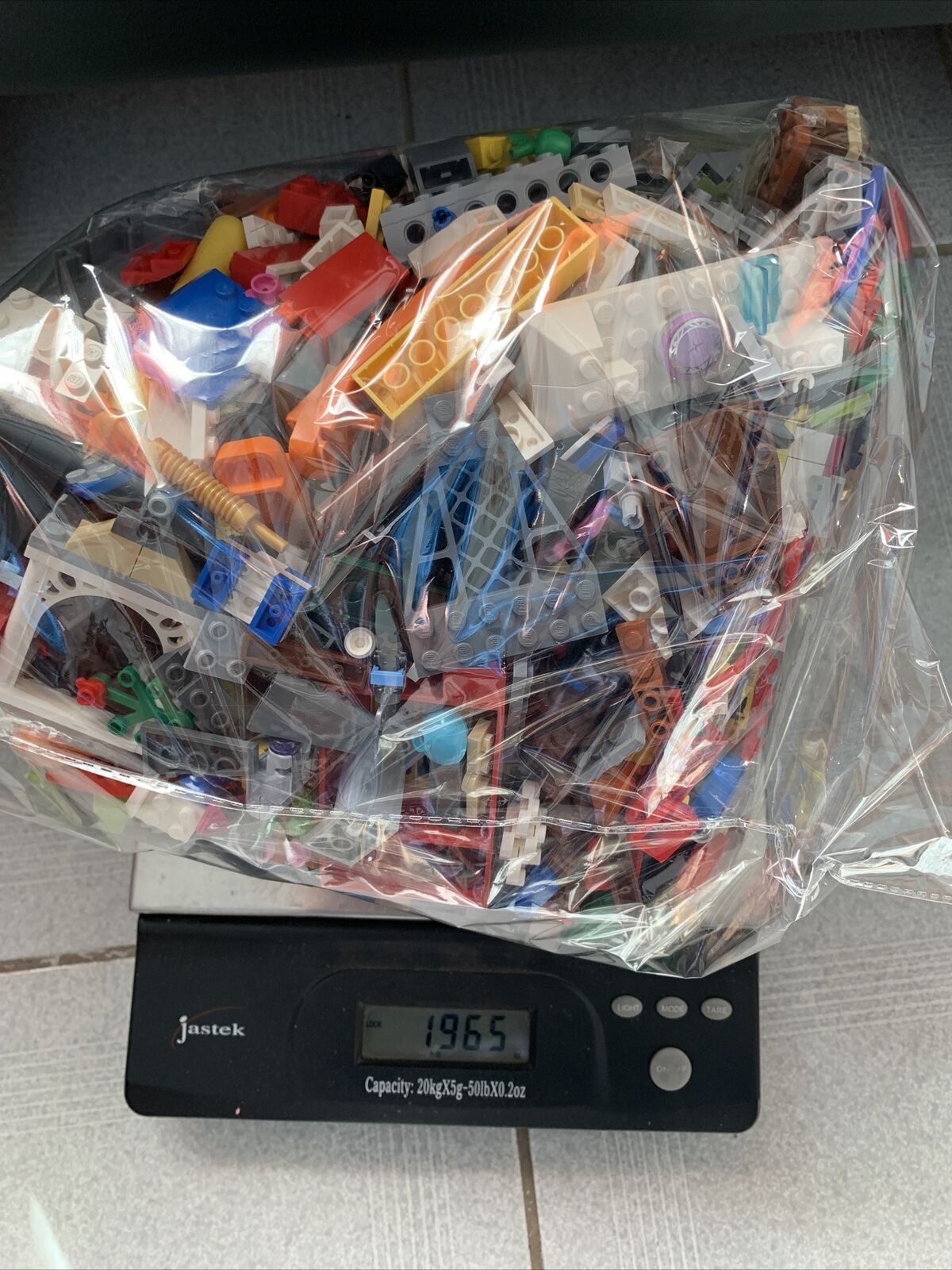 Lego Bulk Lot Genuine Large and Small Pieces Friends Tecnhic Various City 1.96kg