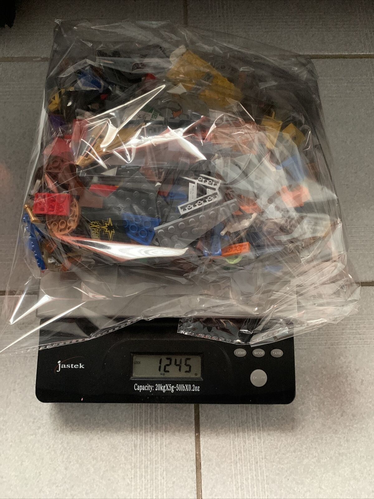 Lego Bulk Pieces 1.245kg Genuine Technic Cars City