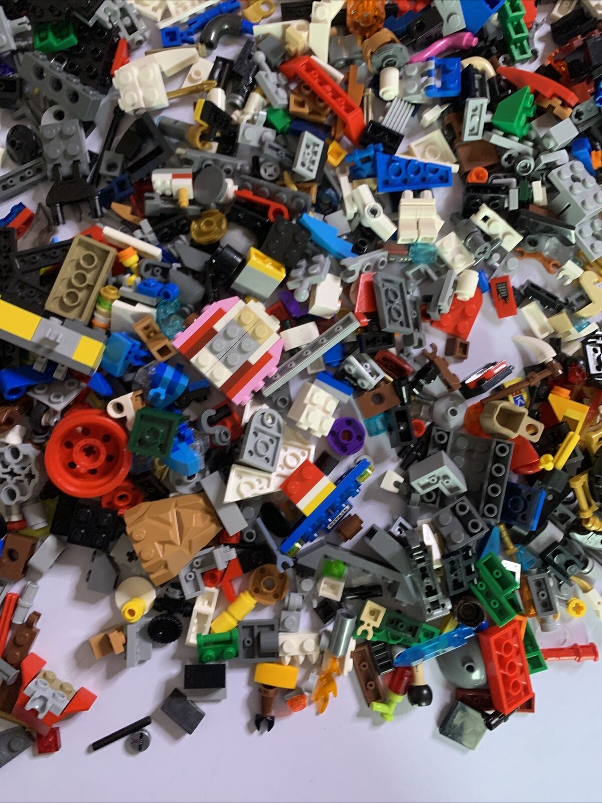 Lego Bulk Pieces 1.245kg Genuine Technic Cars City
