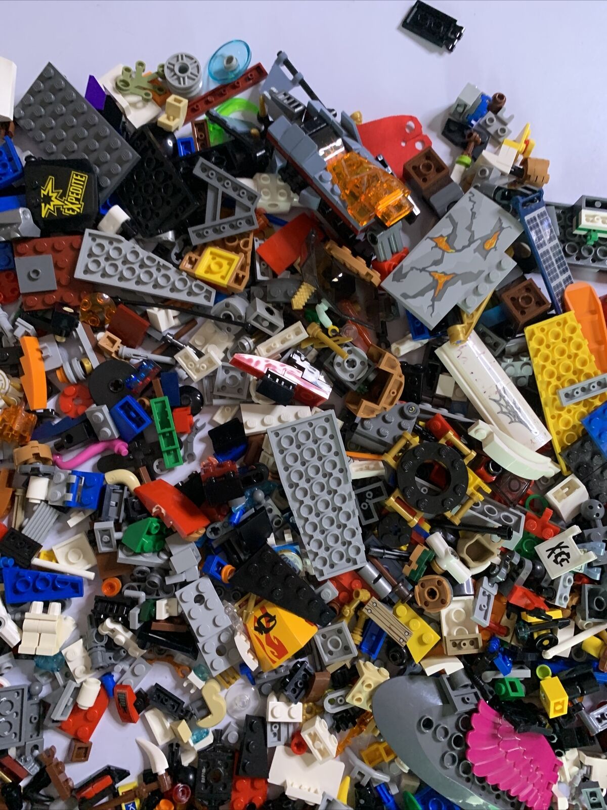 Lego Bulk Pieces 1.245kg Genuine Technic Cars City