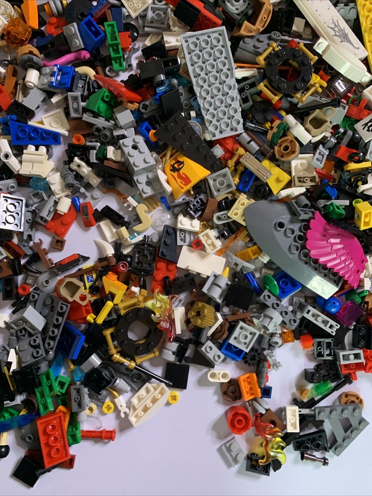 Lego Bulk Pieces 1.245kg Genuine Technic Cars City