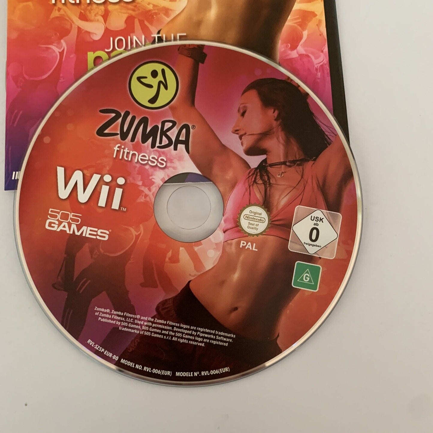 Zumba Fitness - Nintendo Wii PAL Game Complete