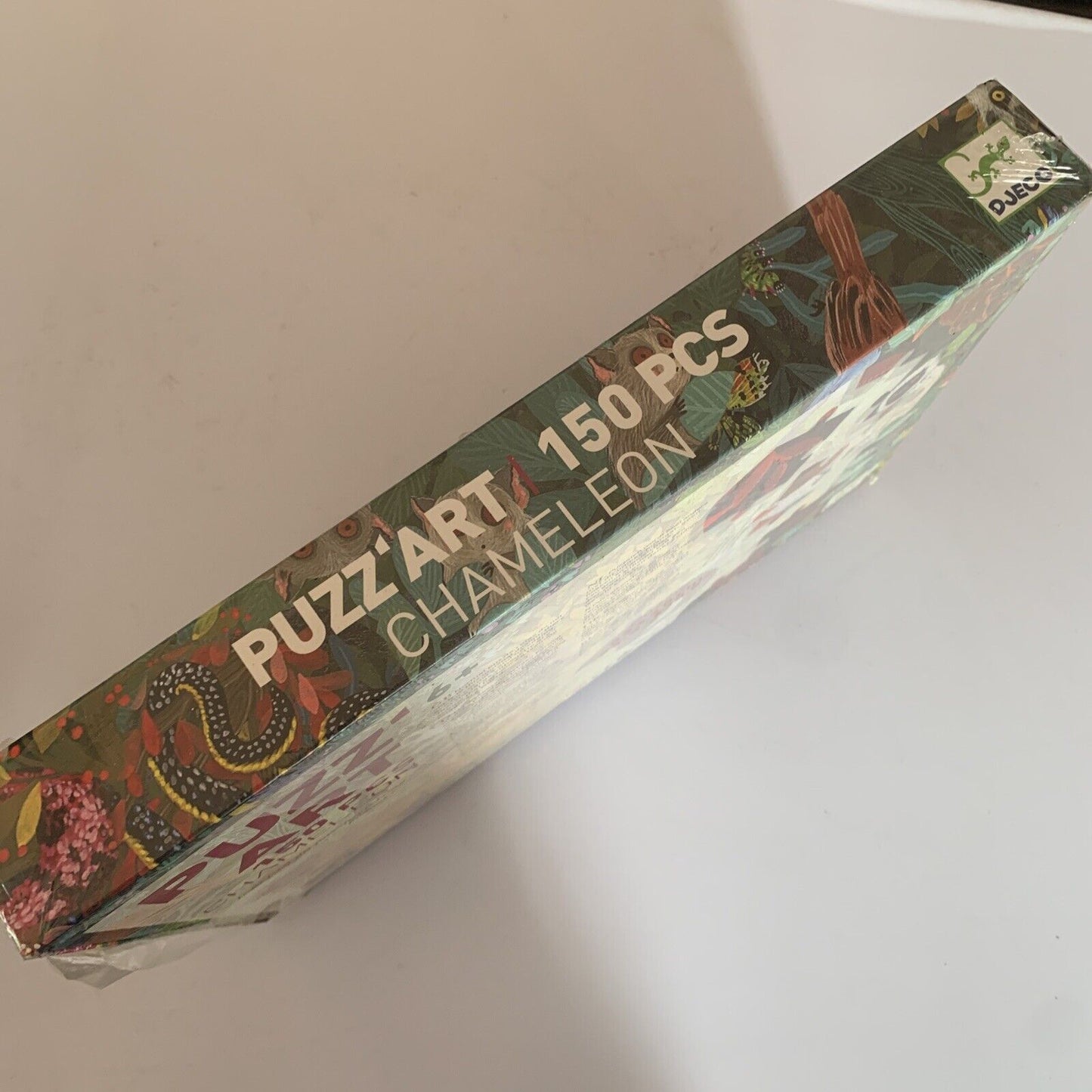 Country House By Waterfall + Puzz Art Chameleon Jigsaw Puzzle *New Sealed*