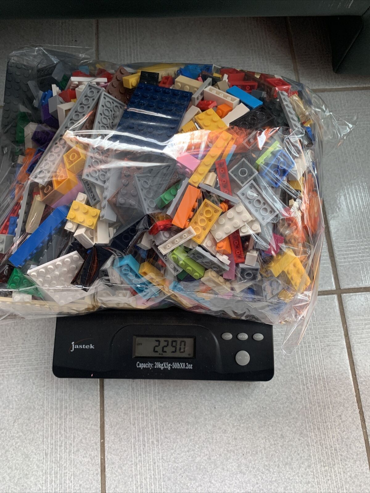 Lego Bulk Lot 2.29kg Large Pieces Assorted Variety Genuine