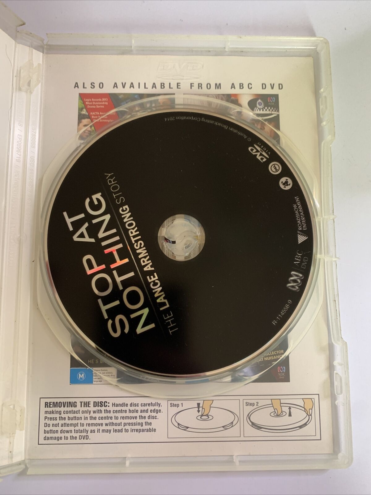 Stop At Nothing - The Lance Armstrong Story (DVD, 2014) Region 4