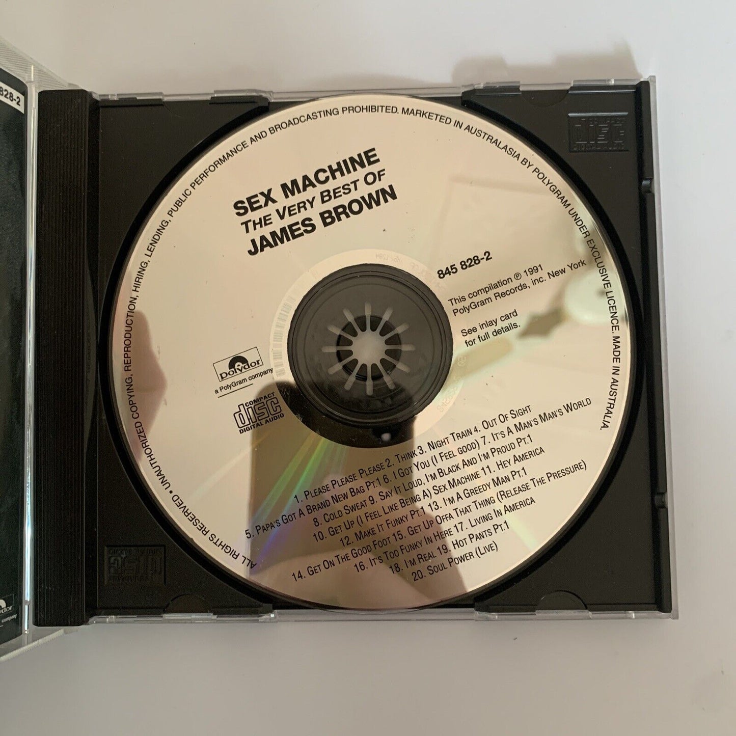 James Brown – Sex Machine: The Very Best Of James Brown (CD, 1991)