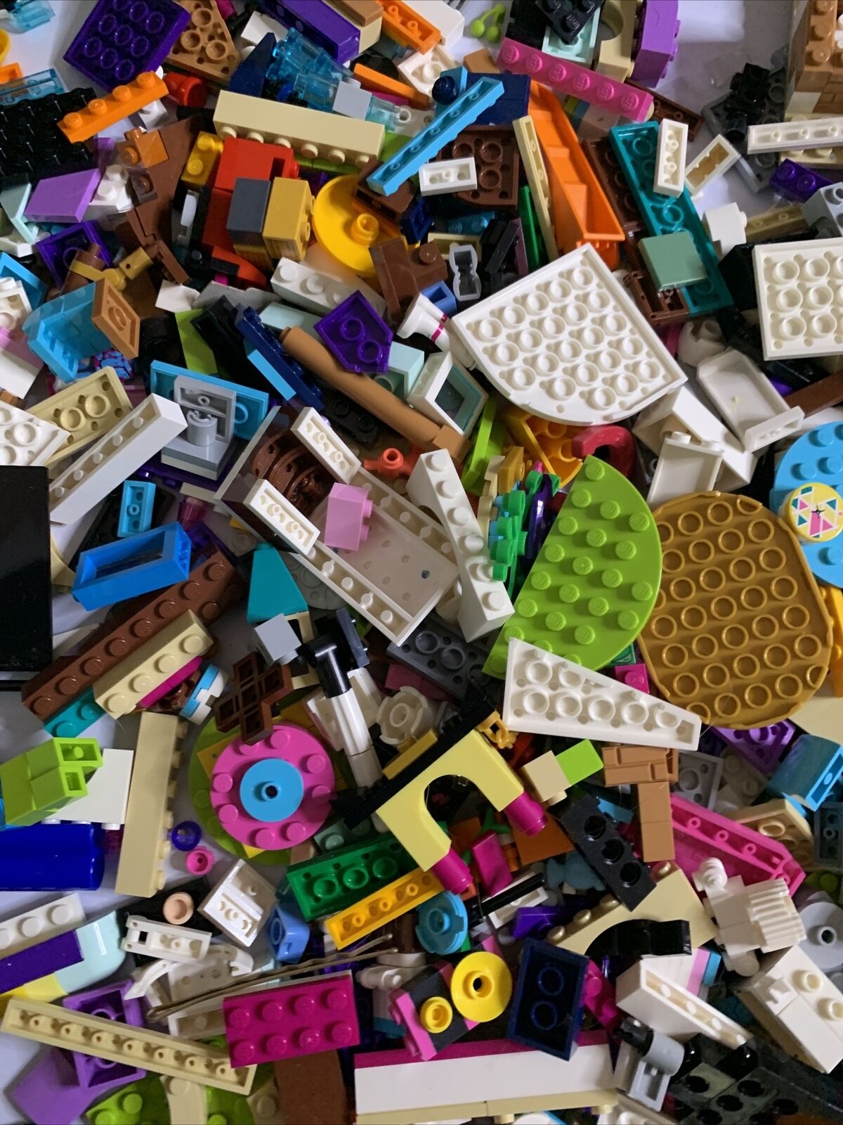 Lego Genuine bulk Friends Colourful Pieces Houses City lot 1.56kg