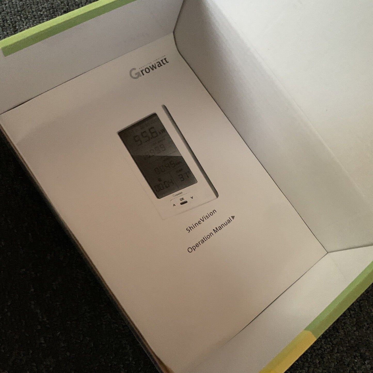 Growatt Wireless Monitor ShineVision Solar Energy Monitoring NEW