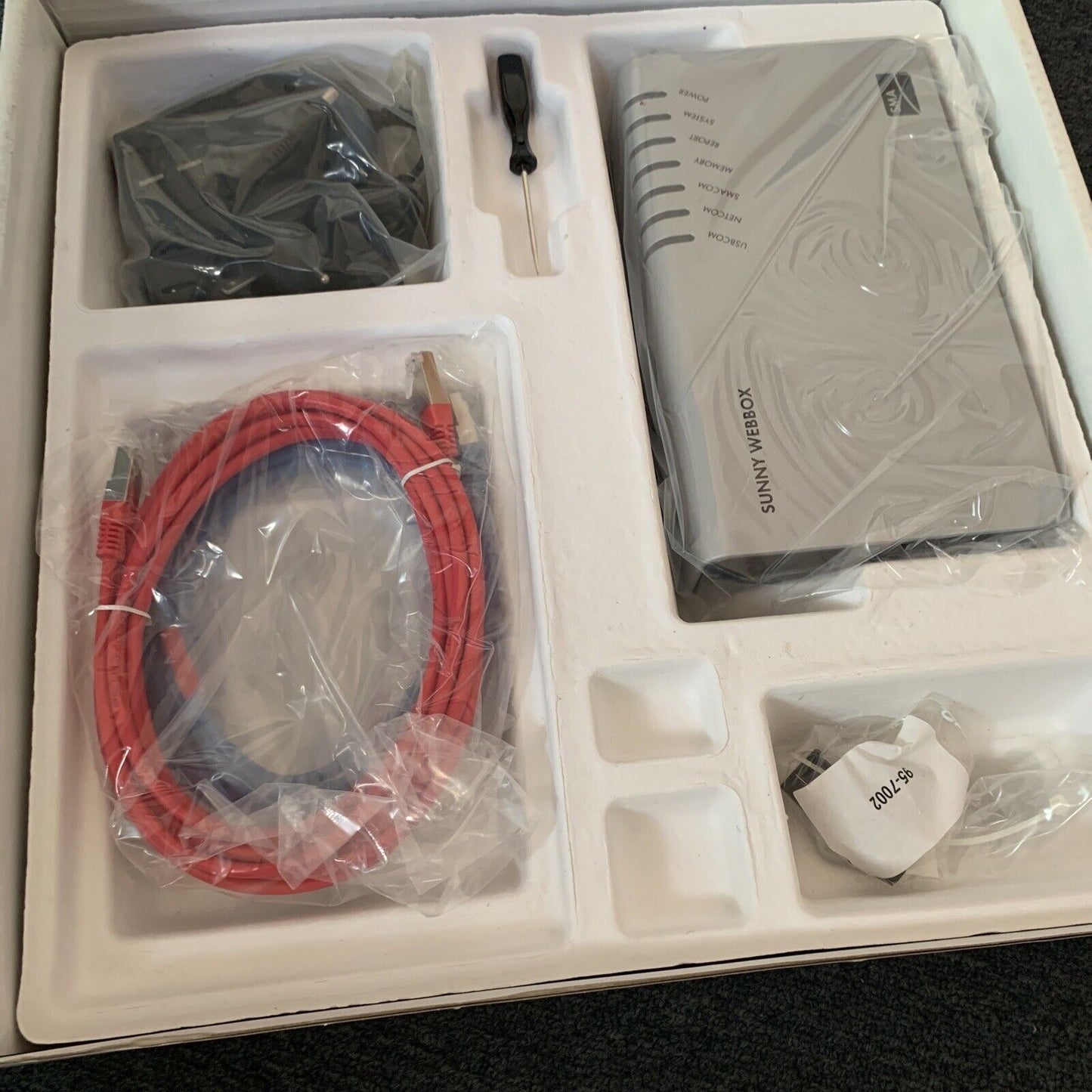 SMA Sunny Webbox RS485 Solar Monitoring System