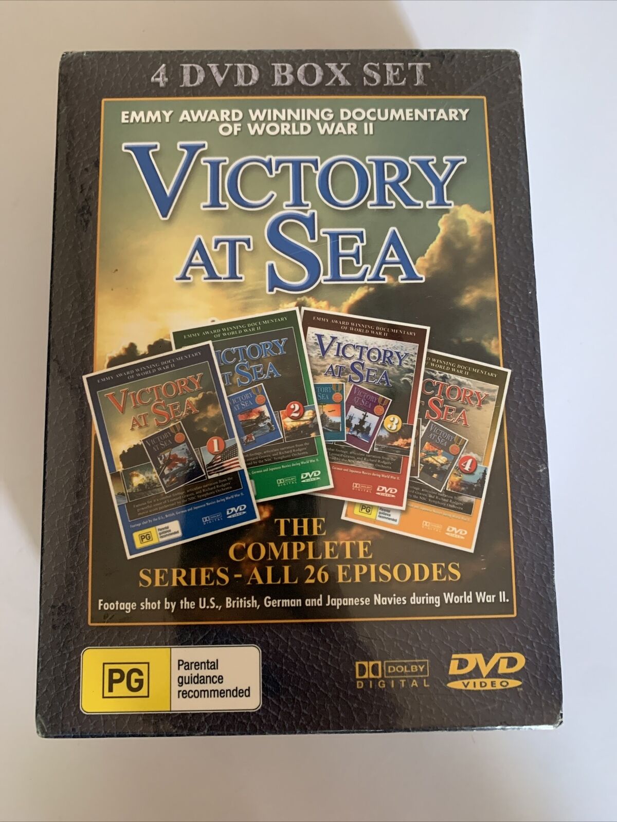 Victory at Sea Complete Series 4x DVD Emmy Award Winner All Regions *New Sealed*