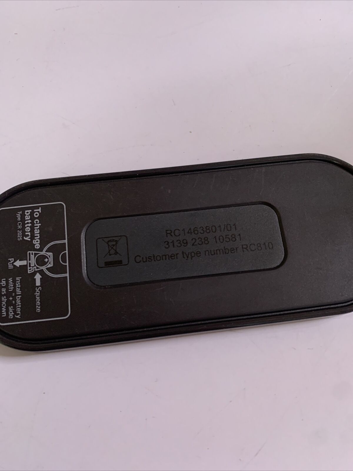 Genuine Philips RC1463801/01 Remote Control