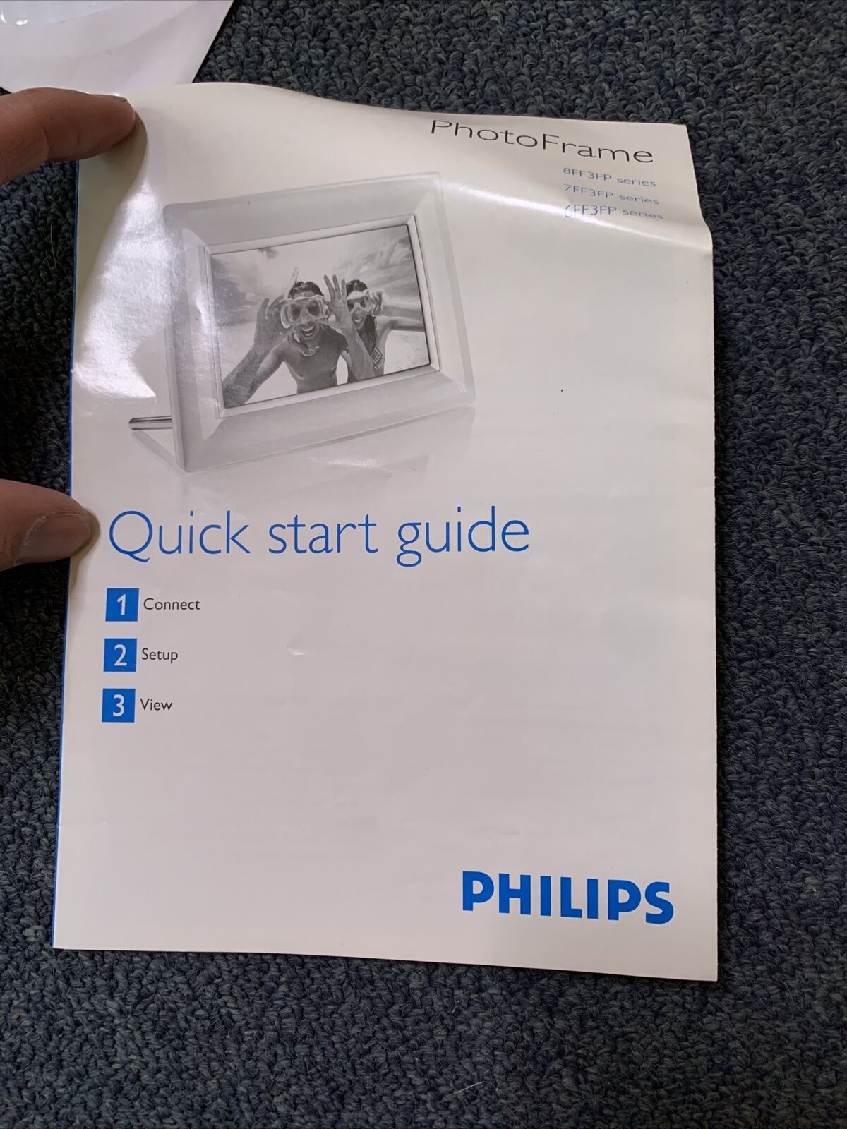 Philips 8” LCD Digital Photo Frame 8FF3FPW