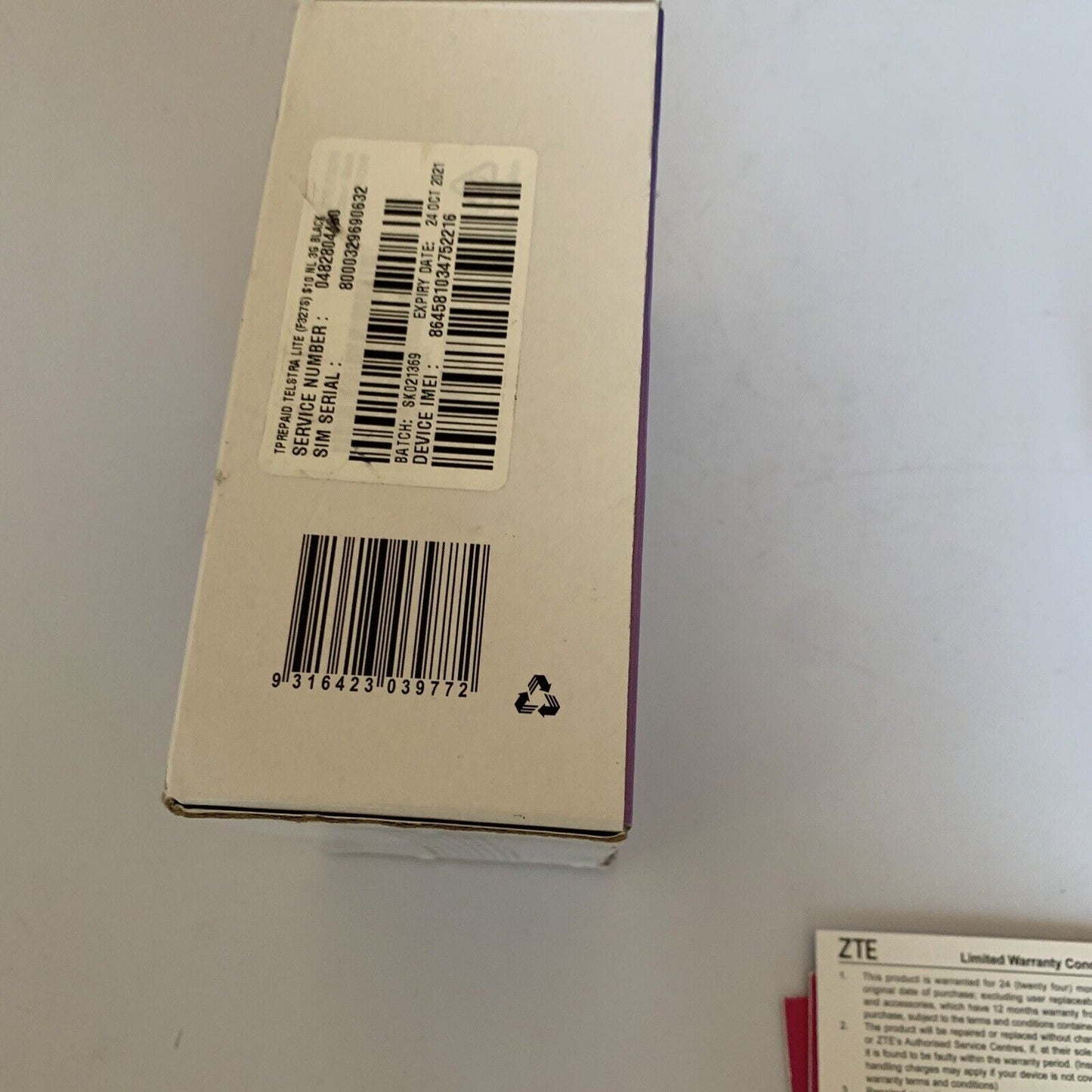 Telstra ZTE Lite F327S 3G Mobile
