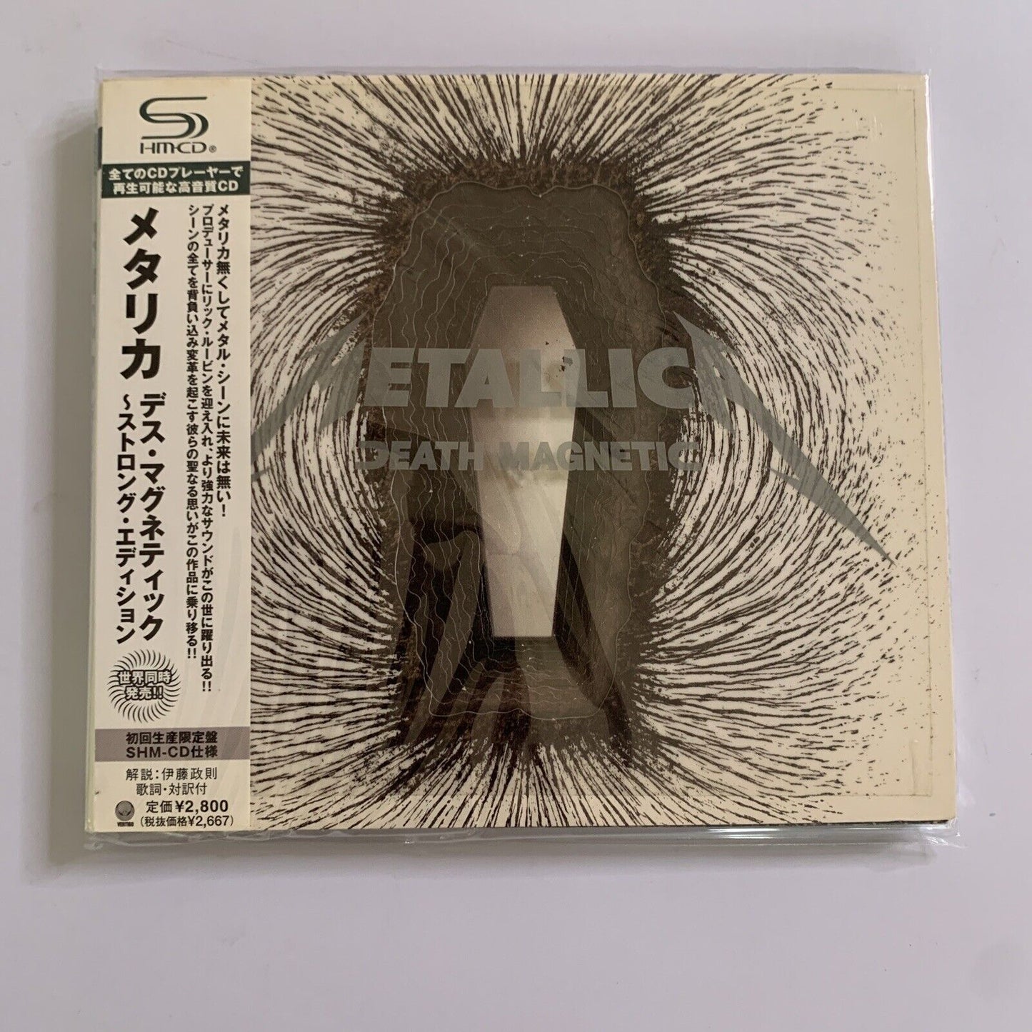 Death Magnetic by Metallica Limited Edition (SHM-CD, 2008) Digipak Japan Obi
