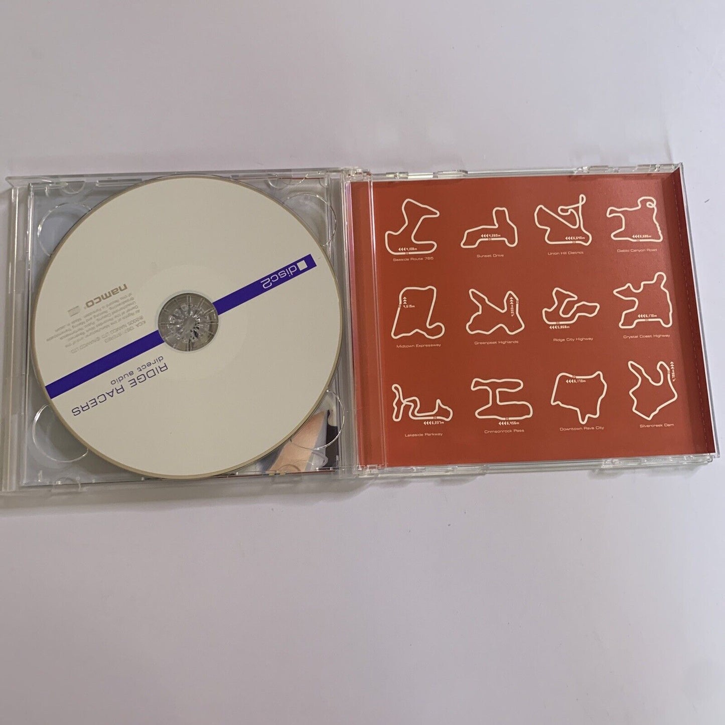 Namco Sound Team – Official Ridge Racers Direct Audio (CD, 2-Disc, 2005) Japan