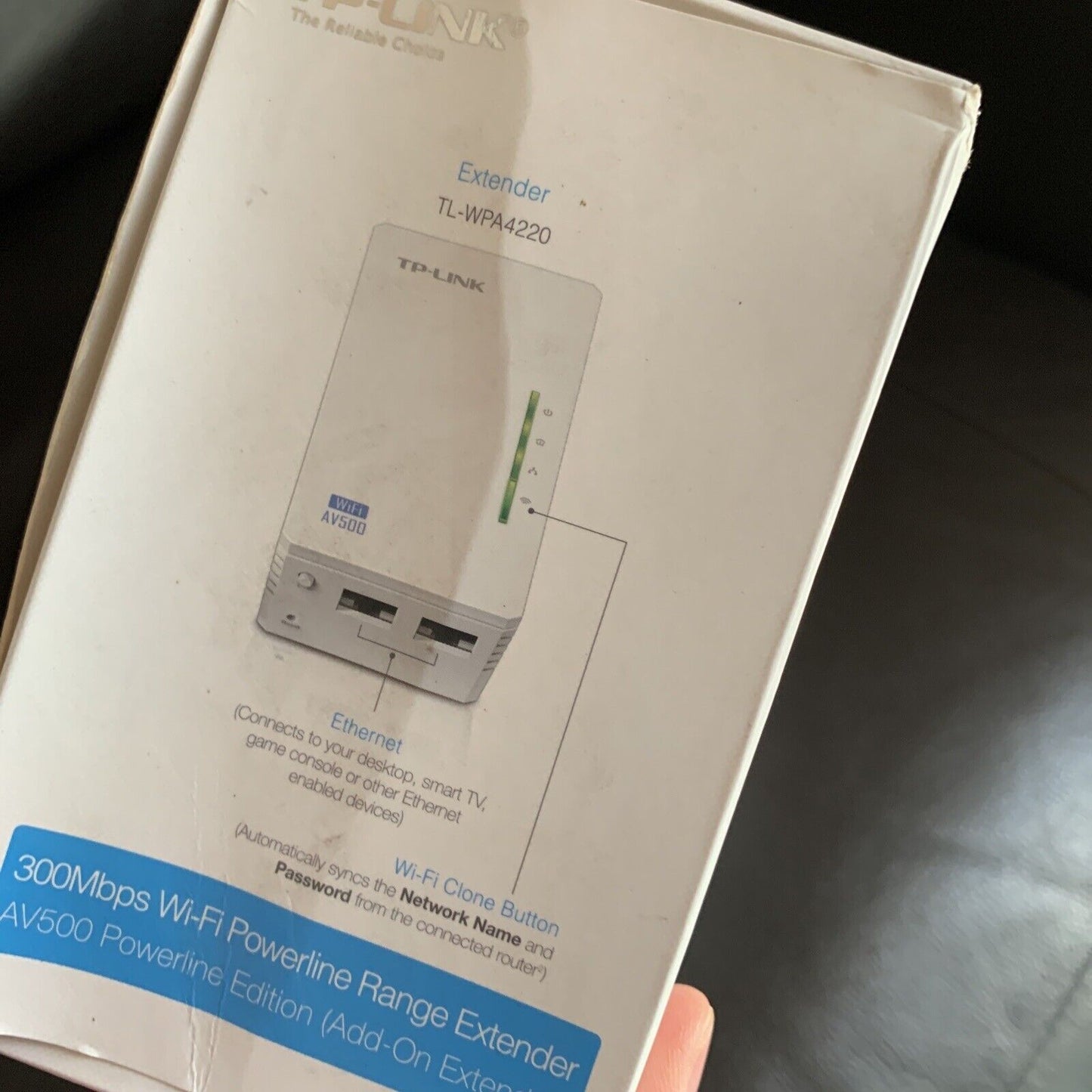 TP-LINK Av500 WiFi Powerline Add on Extender