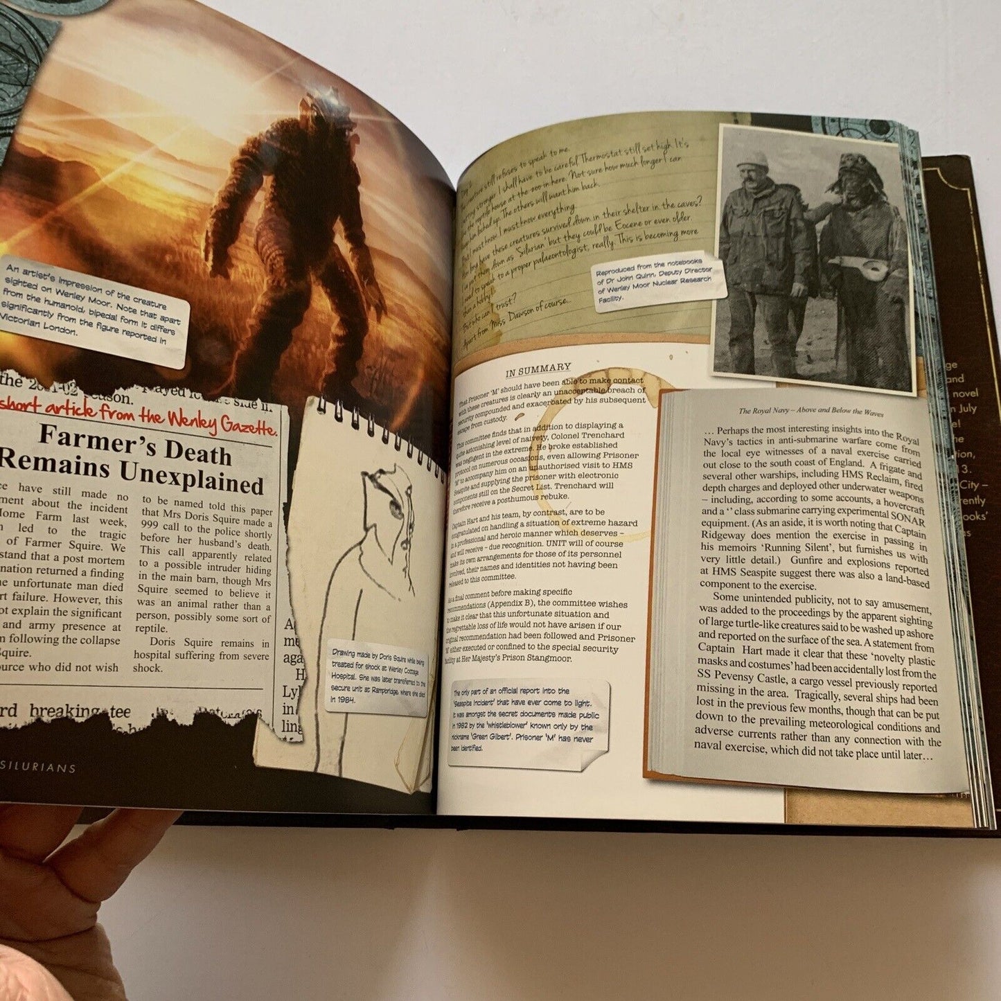 Doctor Who: The Secret Lives of Monsters by Justin Richards (Hardcover, 2014)