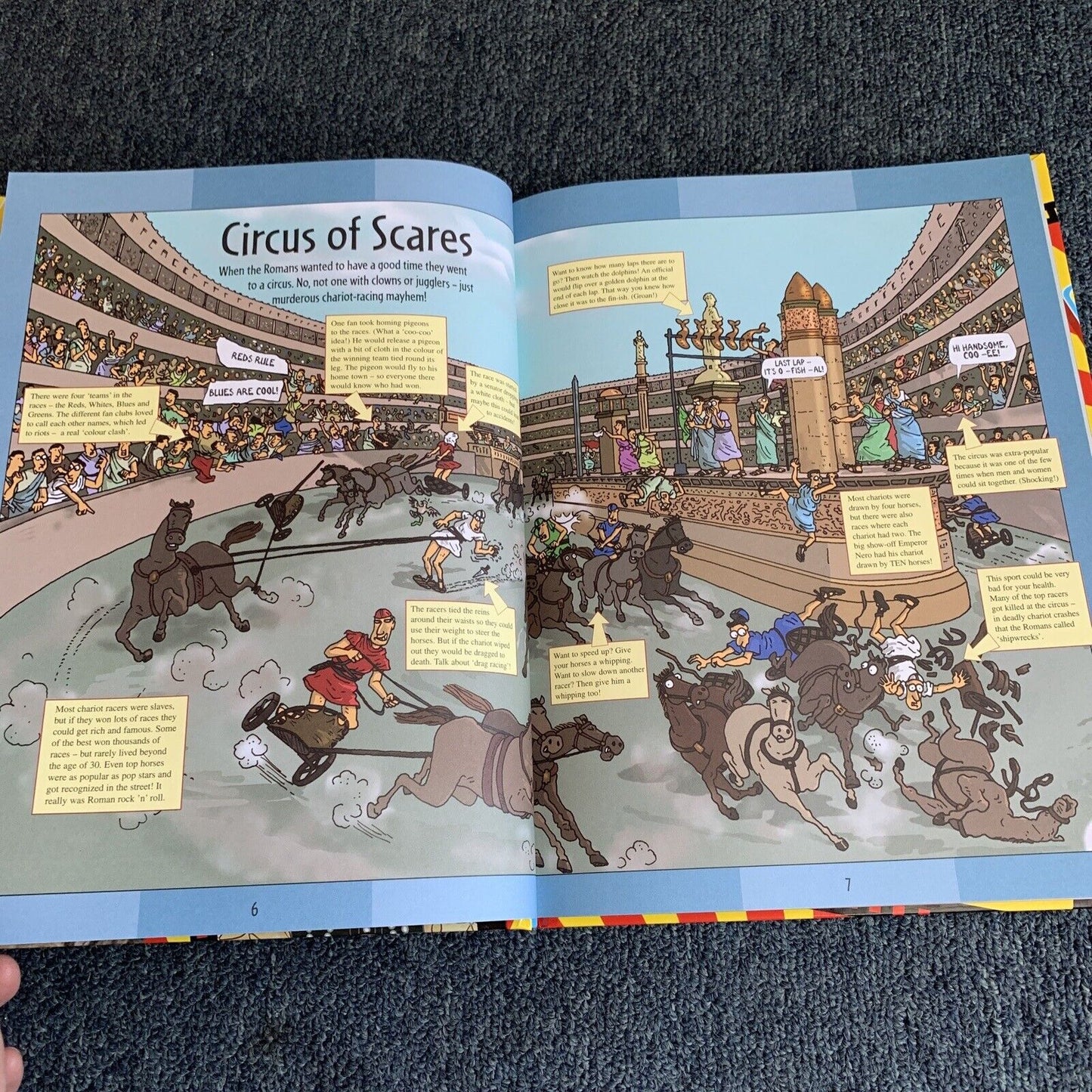 3x Horrible Histories Annual 2010-12 + Terrible Tomb Of Tutankhamun Books