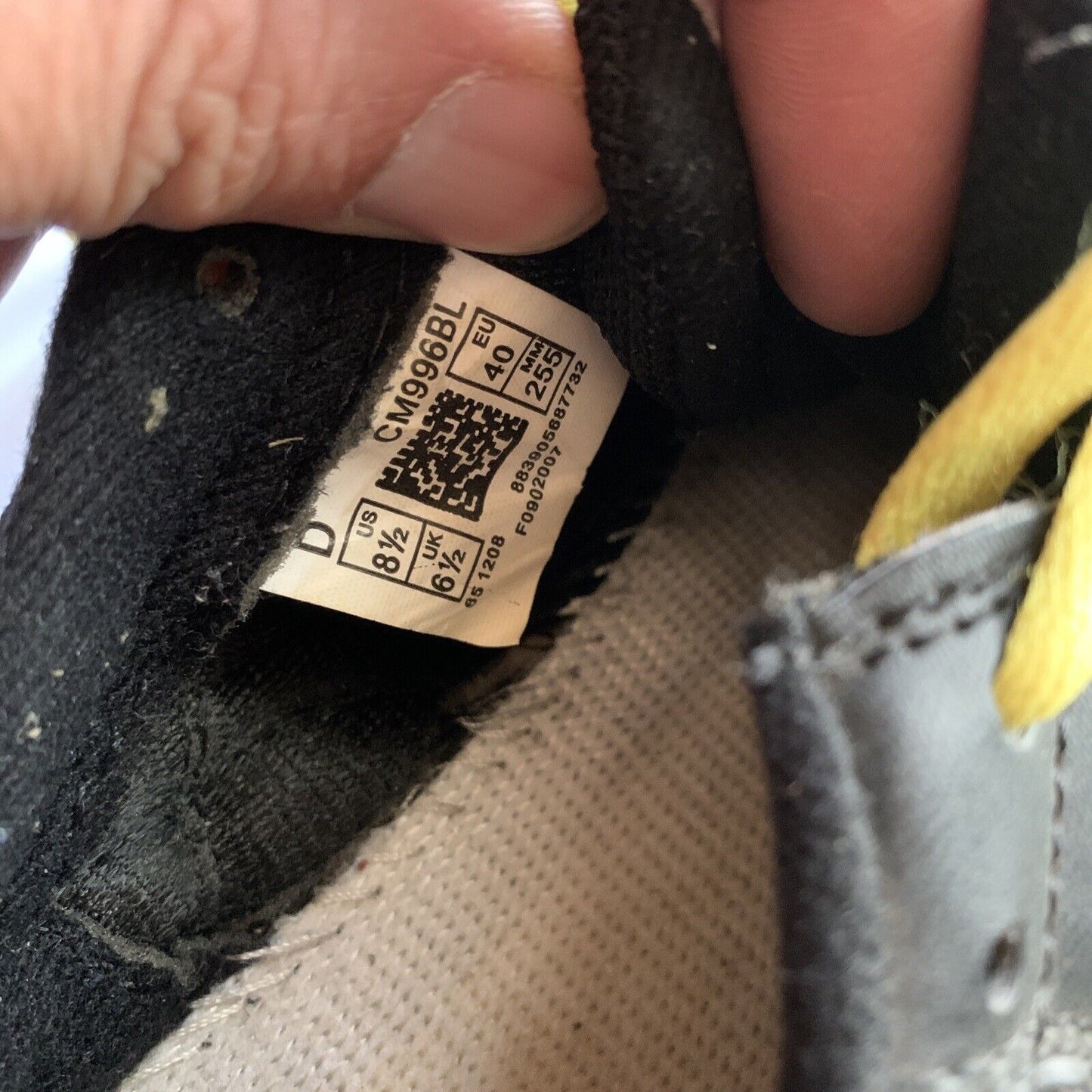 New Balance 966 Encap Carbon Rubber Heel 40EU 8.5US