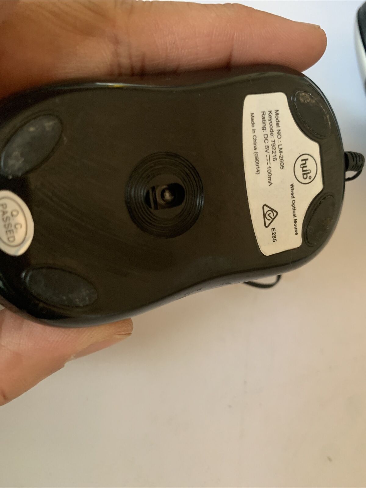 3x Dell USB Wired Mouse 1x Hub Mouse - Tested and working