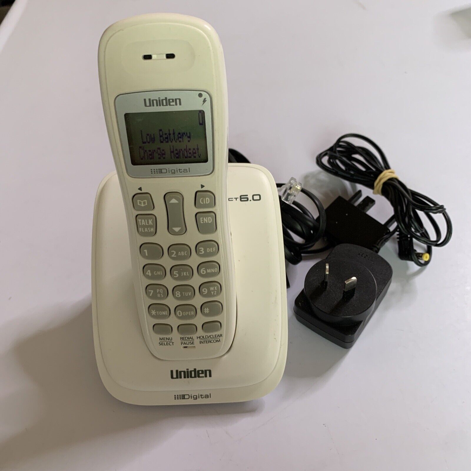 Uniden DECT1015 Cordless Telephone NBN Compatible Retro Unit