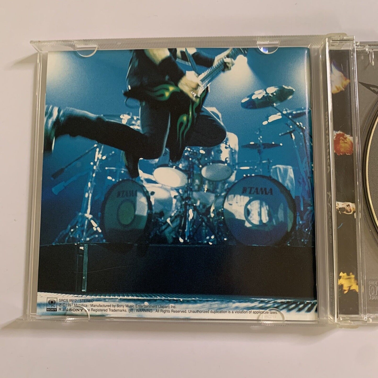 Metallica – Reload (CD, 1997) Obi Japan Edition