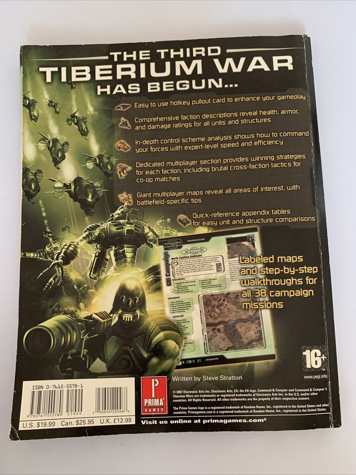 Command & Conquer 3 Tiberium Wars Prima Official Game Strategy Guide