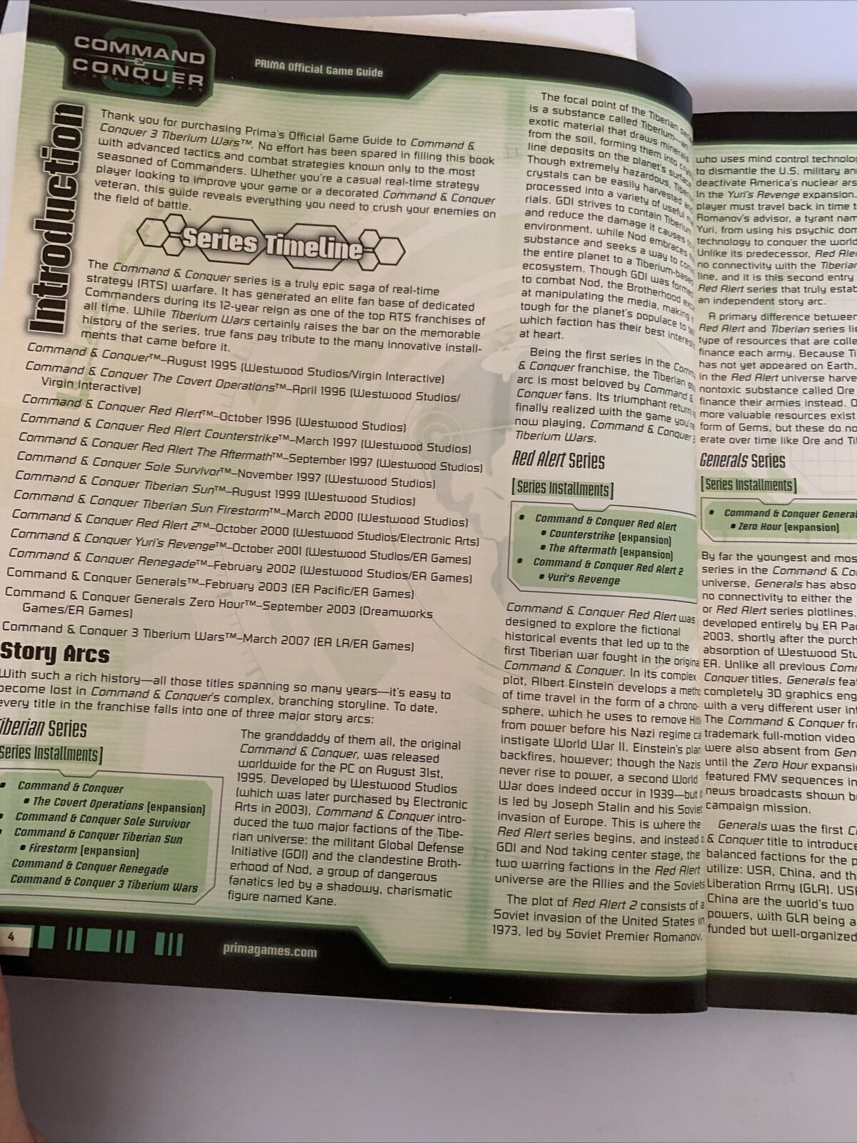 Command & Conquer 3 Tiberium Wars Prima Official Game Strategy Guide