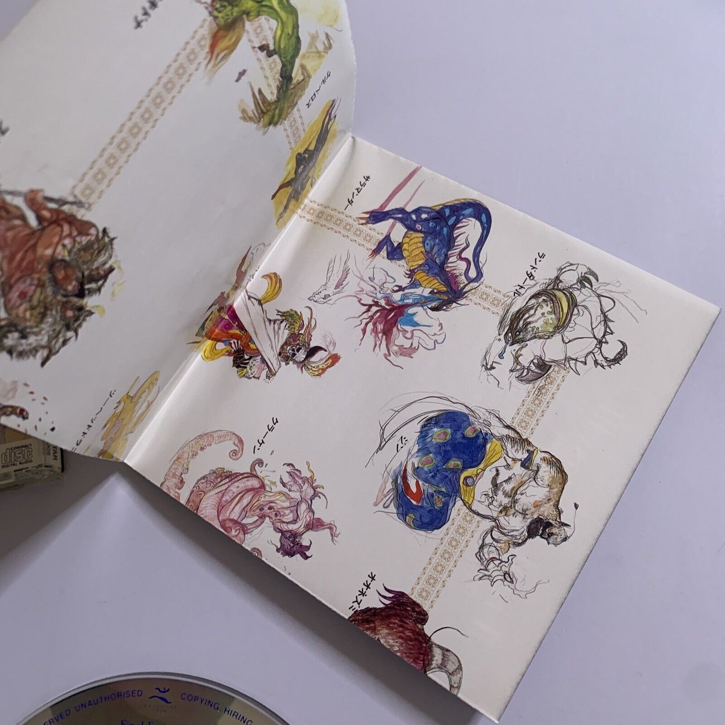 Final Fantasy III Legend of the Eternal Wind by Nobuo Uematsu CD 1990 1st Ed.