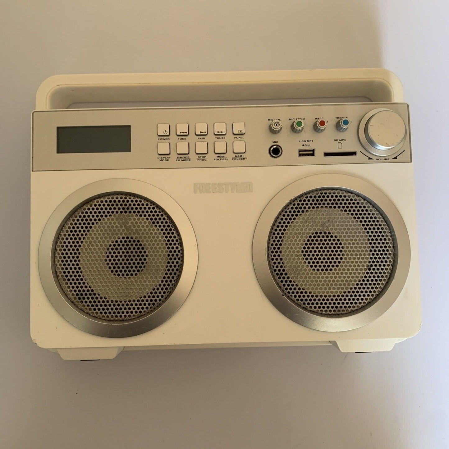 TEAC Freestyler PBT-1000 Bluetooth Ghetto Blaster Portable AM FM Radio Boombox