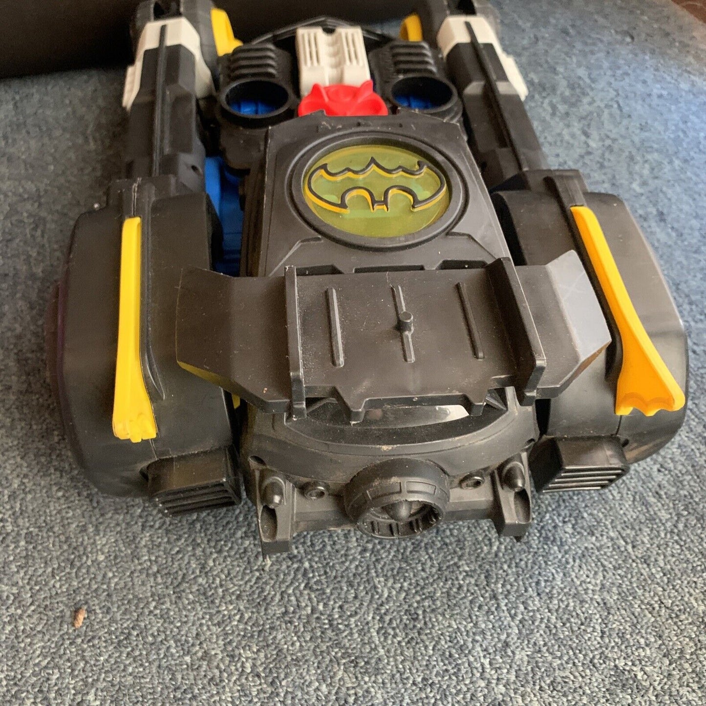 Batman DC Super Friends Transforming Batmobile + Joker + Hot Wheels Car GBK77