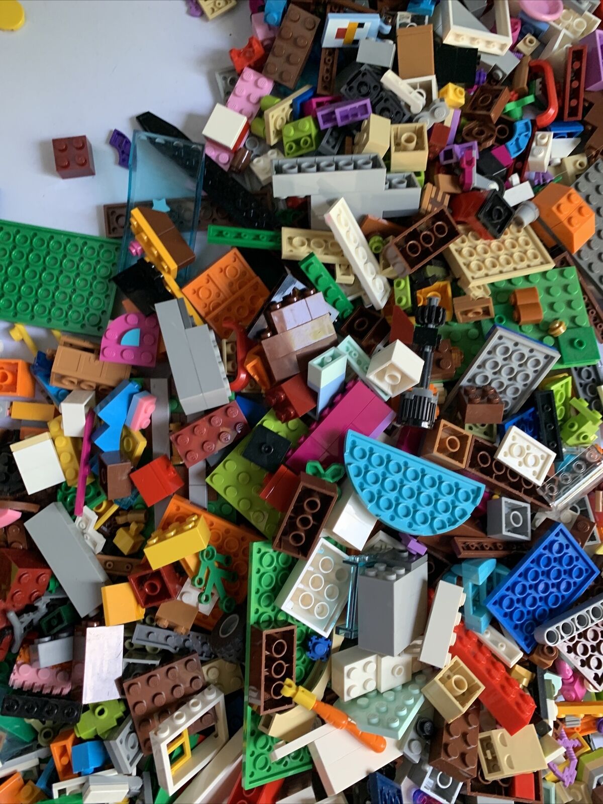Offiical Lego Bulk Lot Genuine Duplo Minecraft Various Large and Small 2.3kg