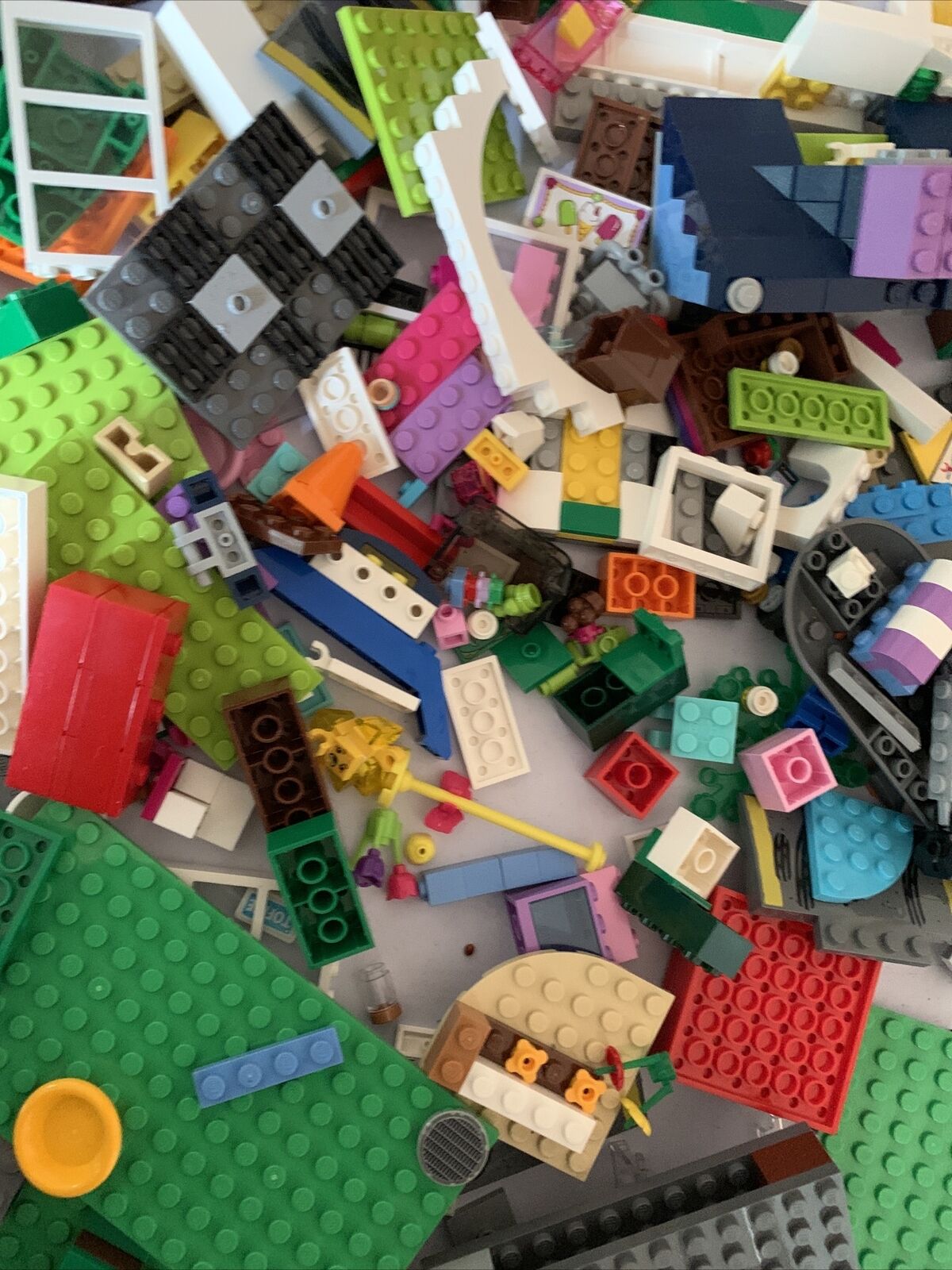 Genuine Bulk Lego Helicopter Car Boat Friends Pieces Lot 1.3kg