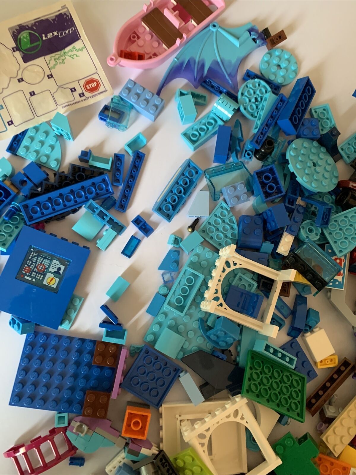 Genuine Bulk Lego Helicopter Car Boat Friends Pieces Lot 1.3kg