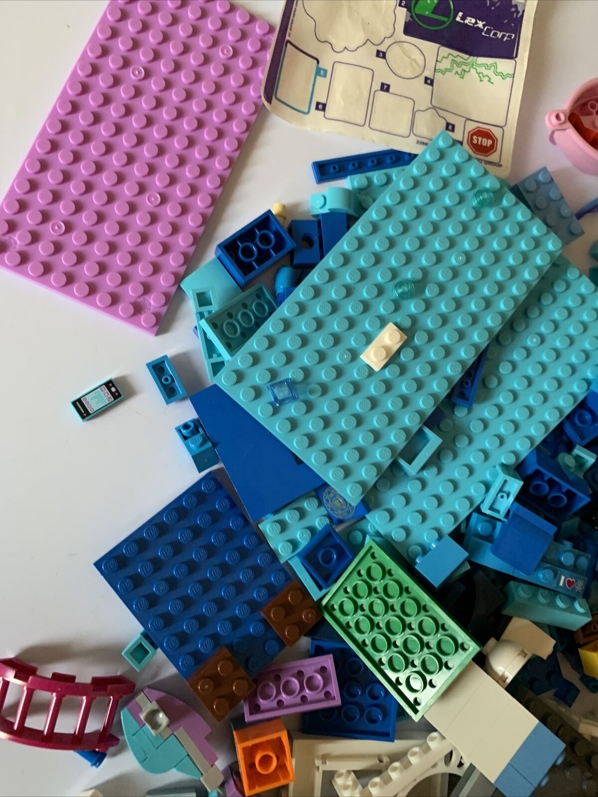 Genuine Bulk Lego Helicopter Car Boat Friends Pieces Lot 1.3kg