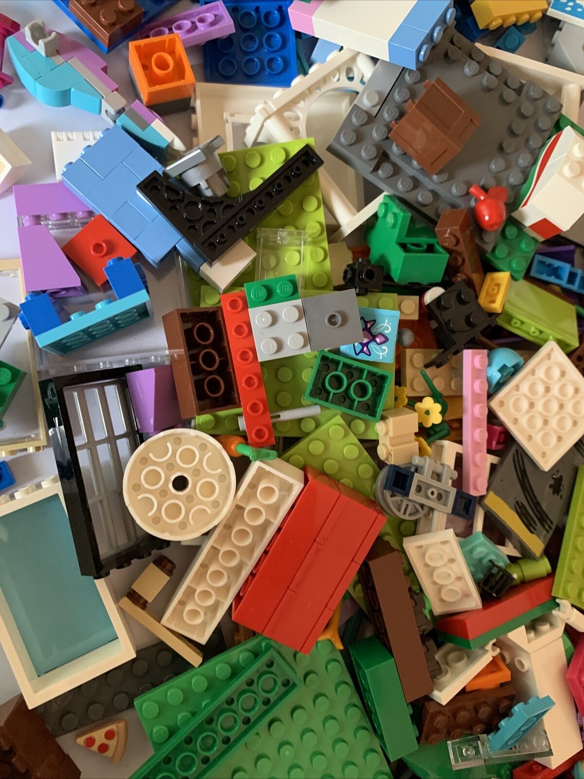 Genuine Bulk Lego Helicopter Car Boat Friends Pieces Lot 1.3kg