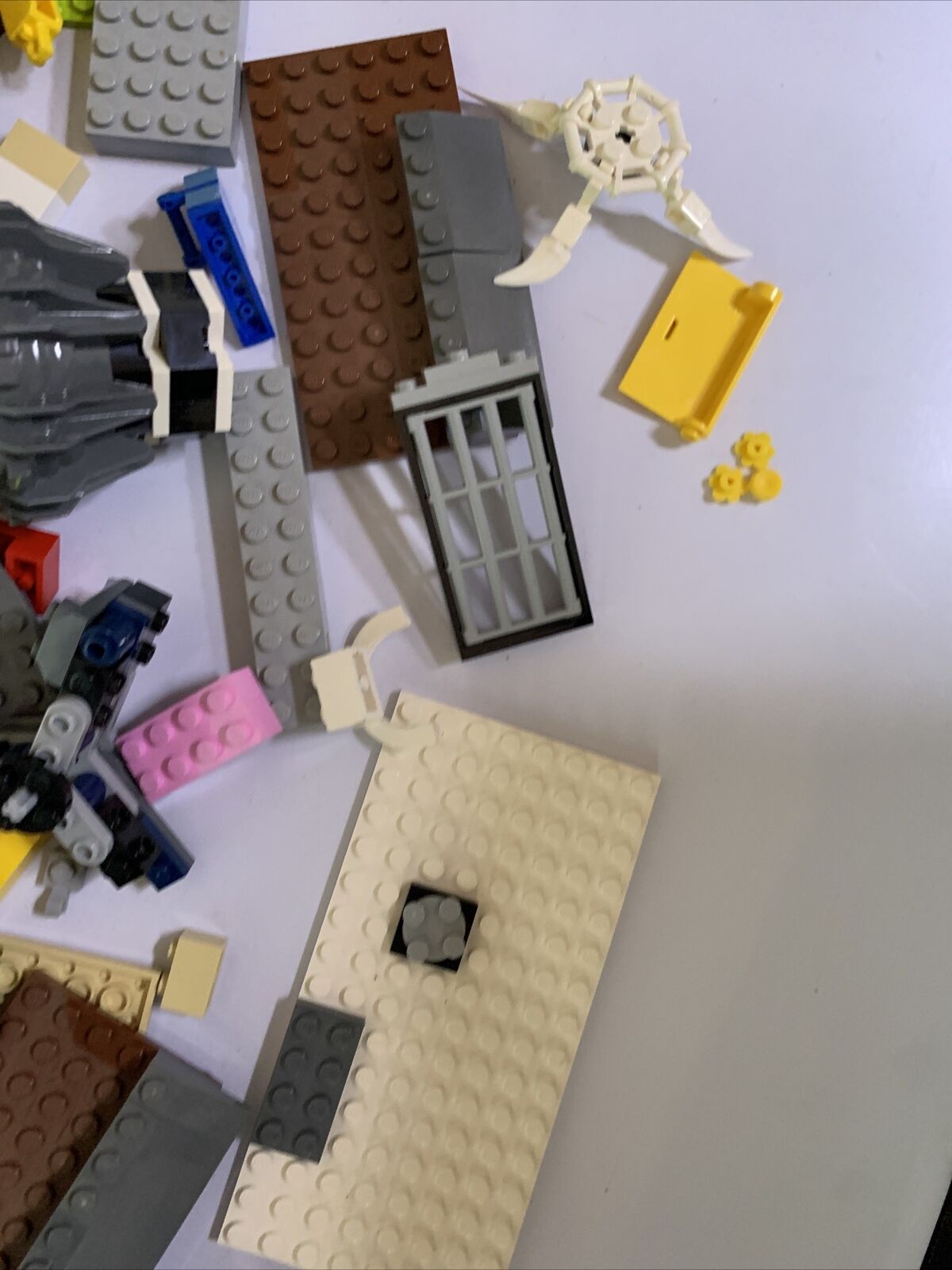 Genuine Lego Bulk Car Spaceship Space Wheels Various Lot 1.64kg
