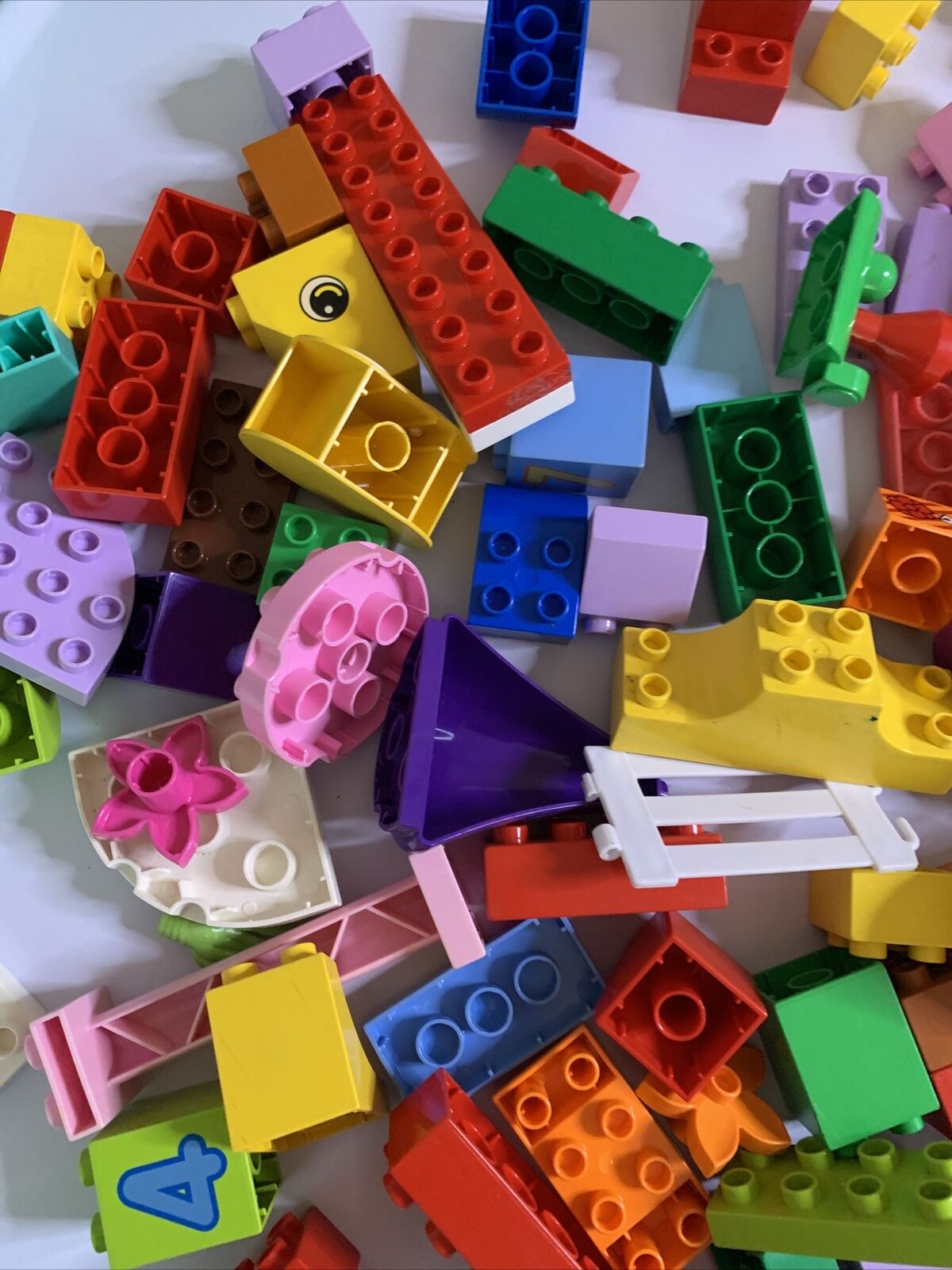 Bulk Lego Duplo Genuine Lot Various Multicoloured 1.7kg
