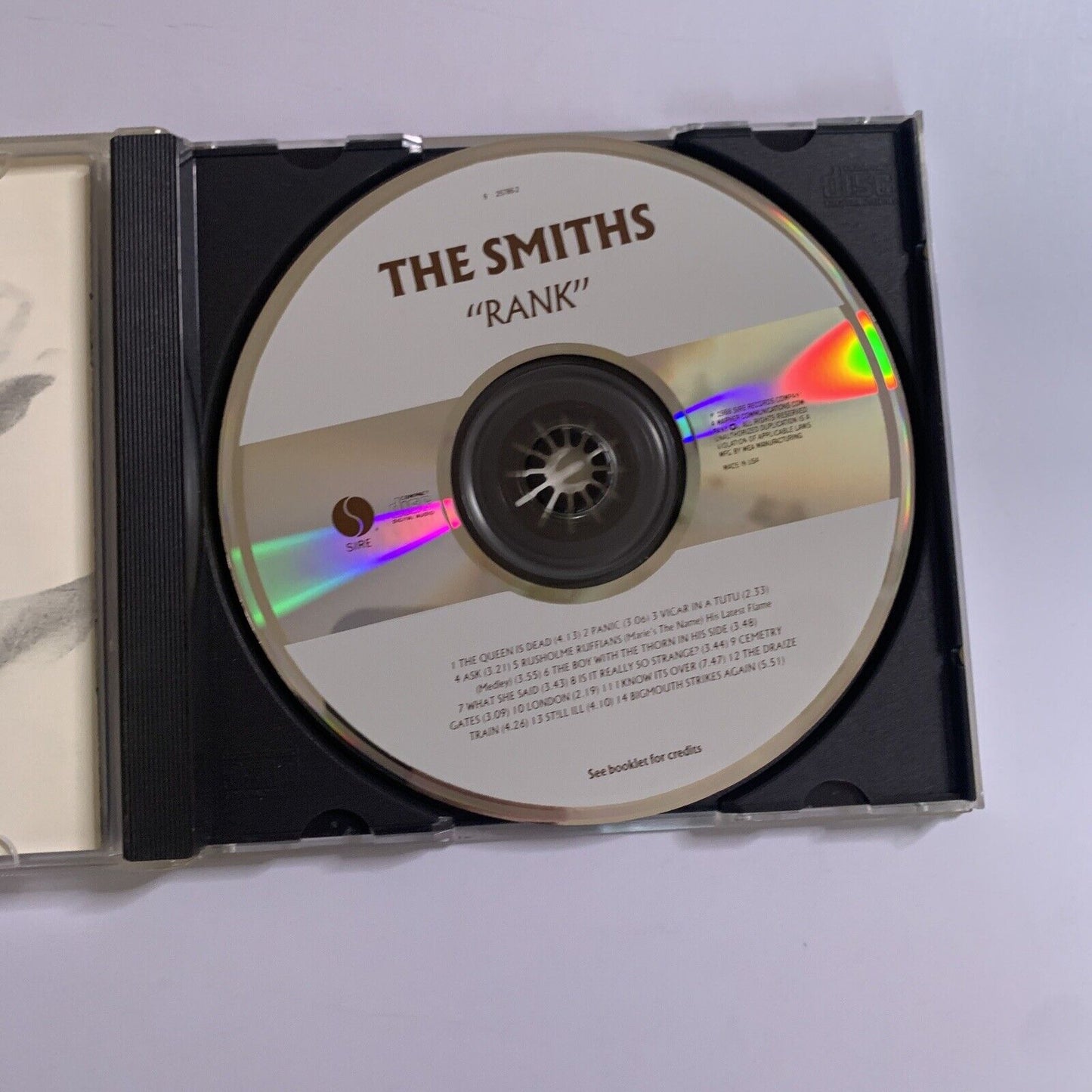 The Smiths – Rank (CD, 1986) Album 9257862
