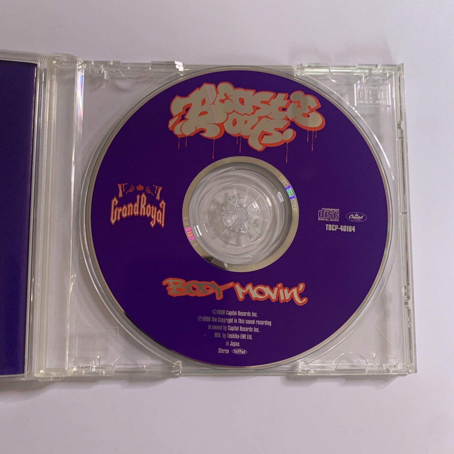 Beastie Boys – Body Movin' (CD, 1998) Single Japan Edition TOCP-40104