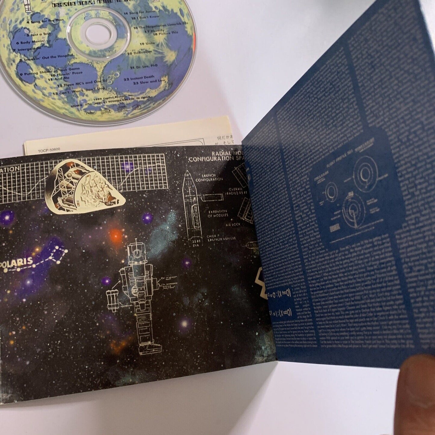 Beastie Boys – Hello Nasty (CD, 2000) Digipak Japan TOCP-50600 with Insert