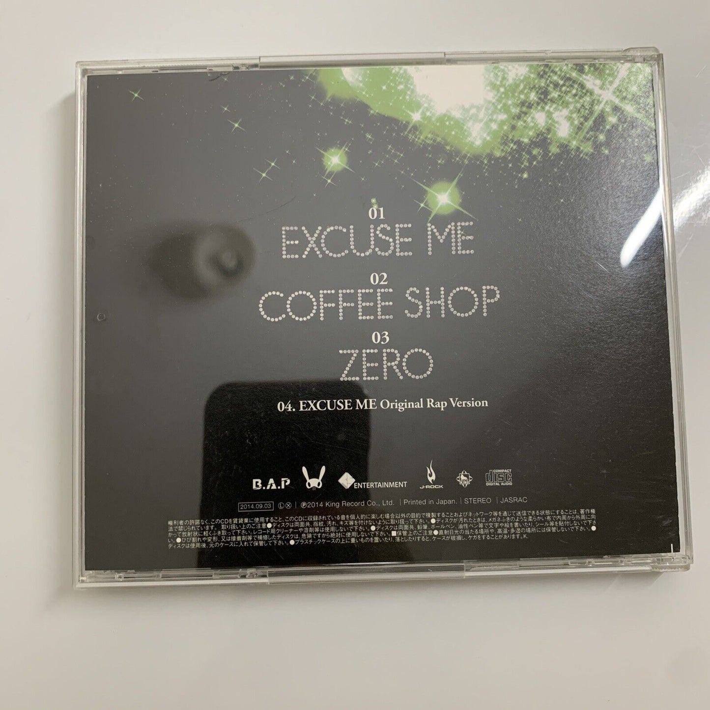 B.A.P - Excuse Me (CD, 2014) Type B Japan Edition K-Pop KICM 1540