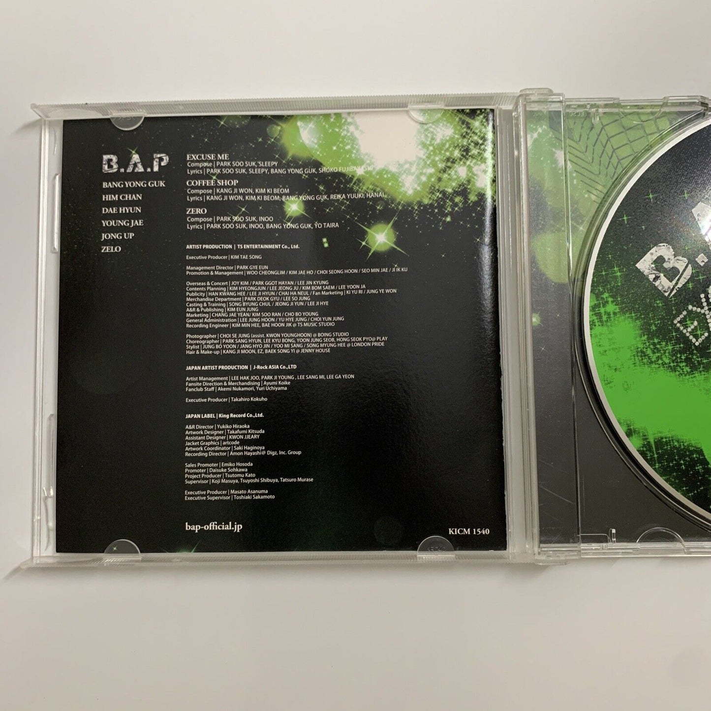 B.A.P - Excuse Me (CD, 2014) Type B Japan Edition K-Pop KICM 1540