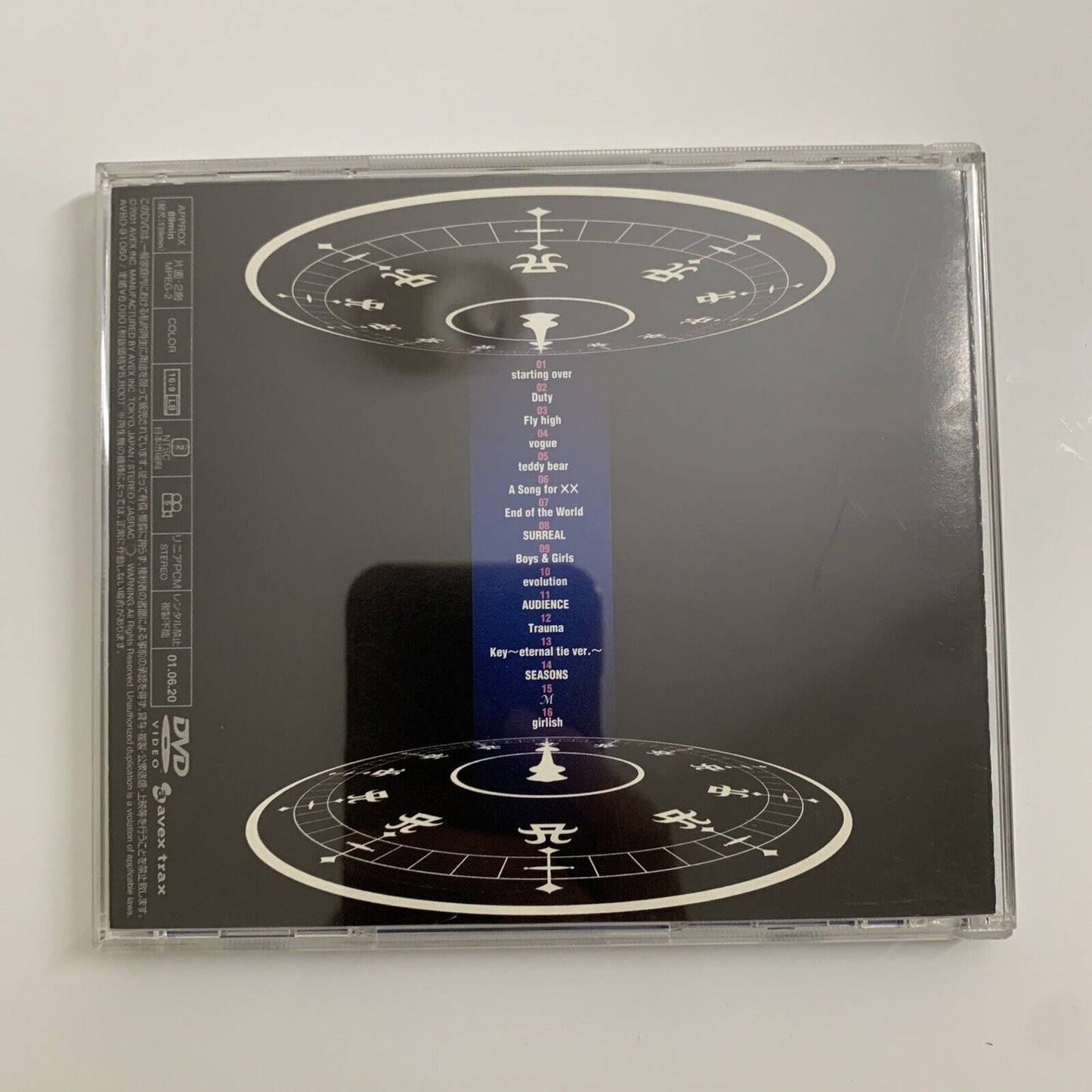 Ayumi Hamasaki - Countdown Live 2000-2001 (DVD, 2001) Region 2