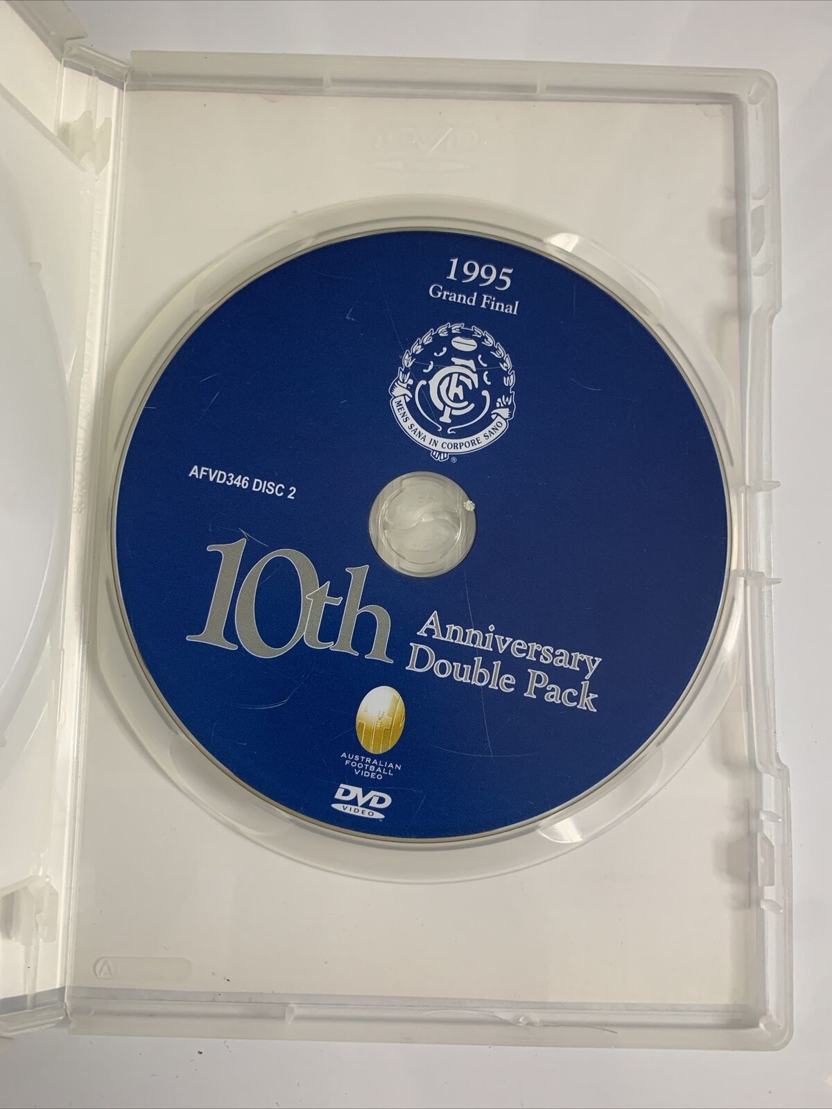 AFL Carlton 10th Anniversary Double Pack (DVD, 2-Disc Set, 2005) All Regions