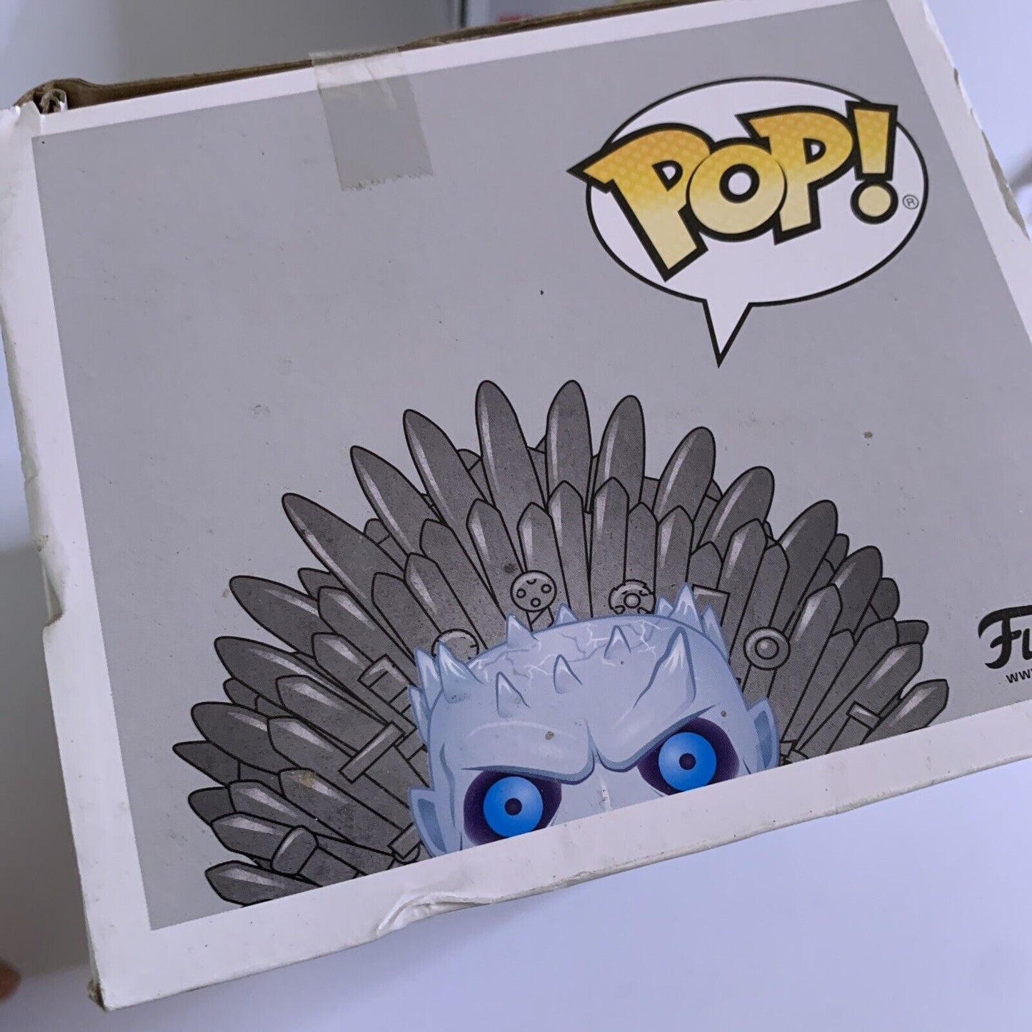 Night King Metallic Iron Throne Game of Thrones Funko Pop 6inch #74 Vinyl Figure