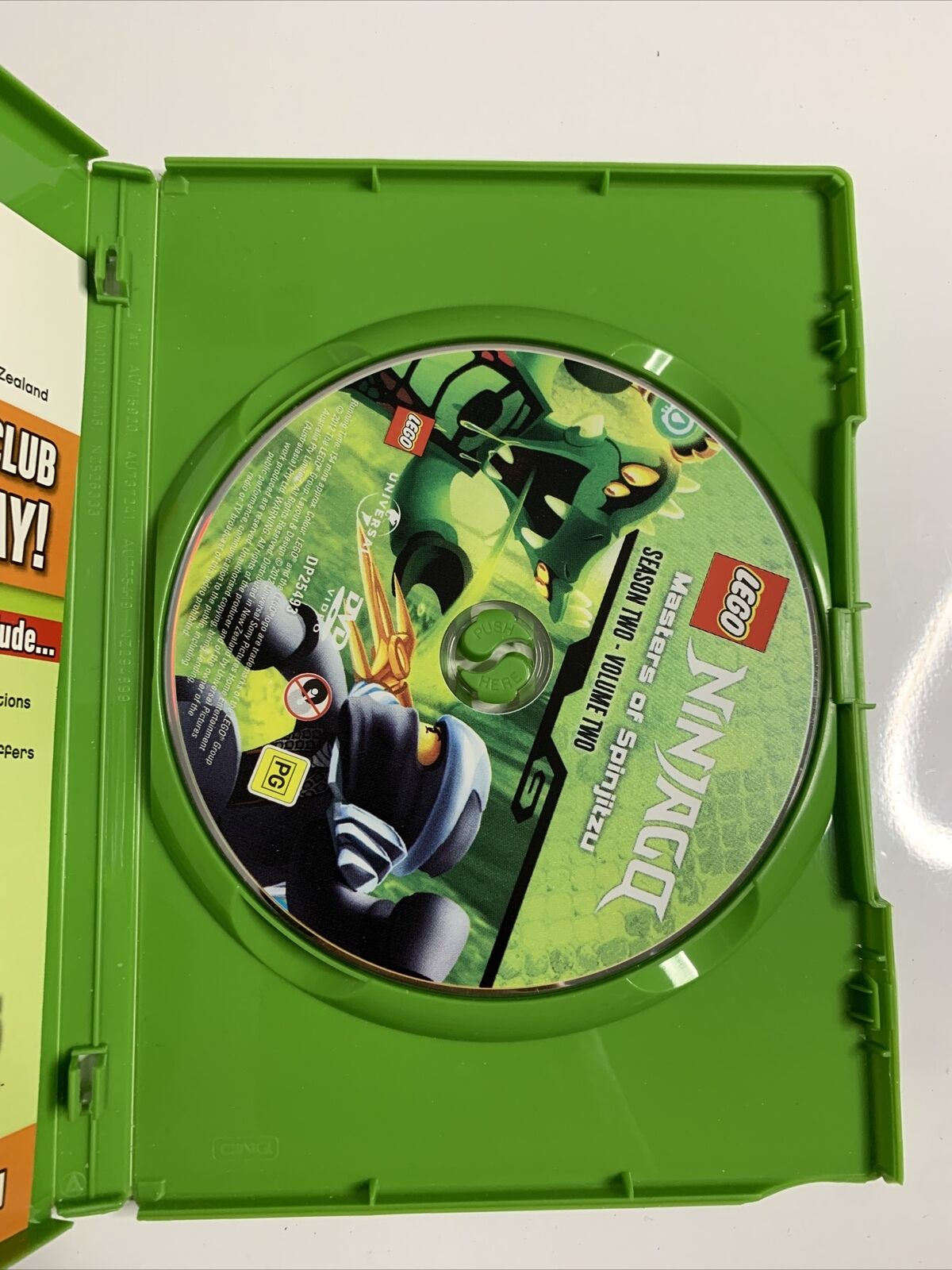 LEGO Ninjago - Masters of Spinjitzu Series 2 Vol 2 (DVD, 2011) Region 4