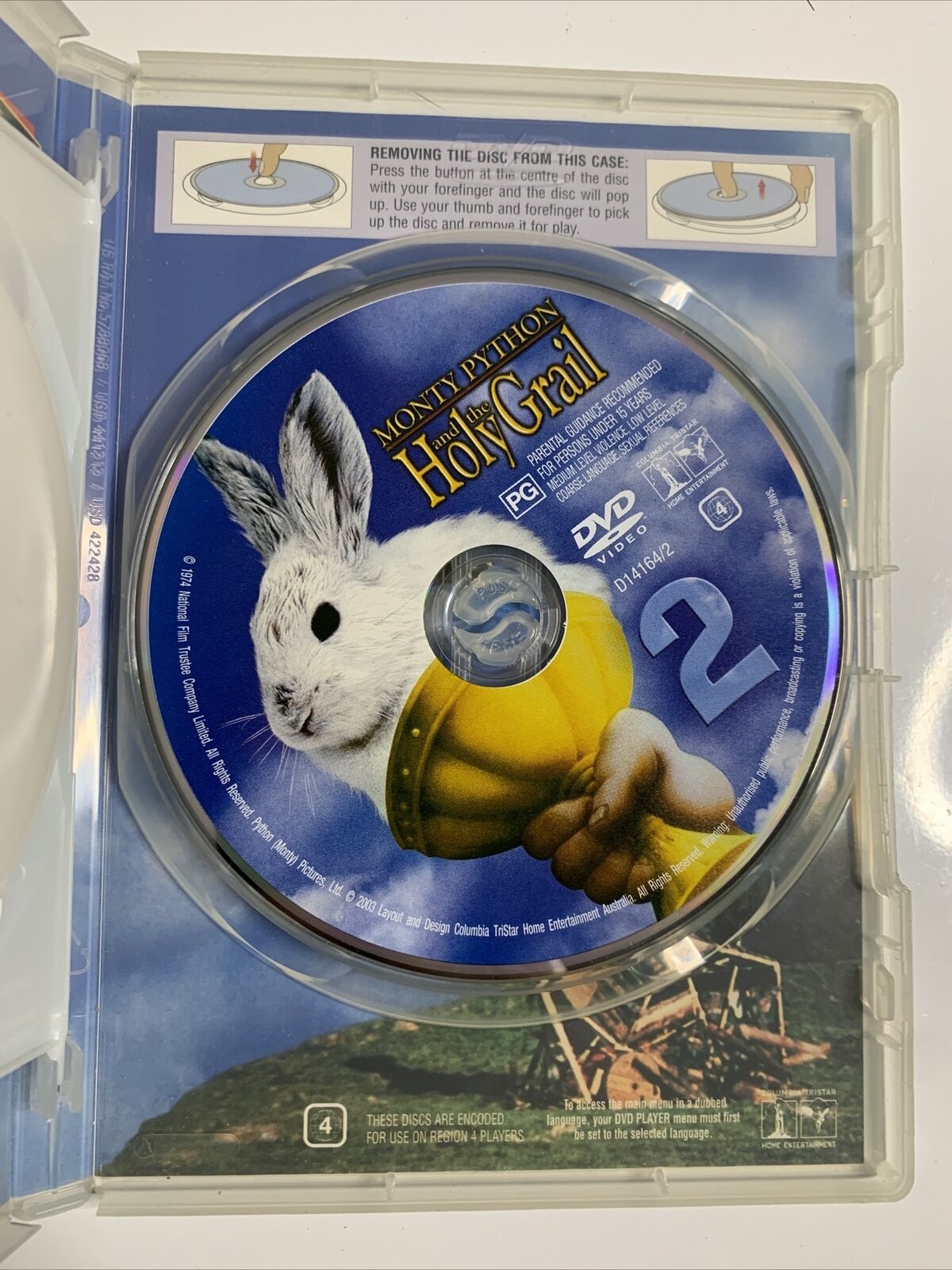 Monty Python And The Holy Grail Collector's Edition (DVD, 1974) Region 4