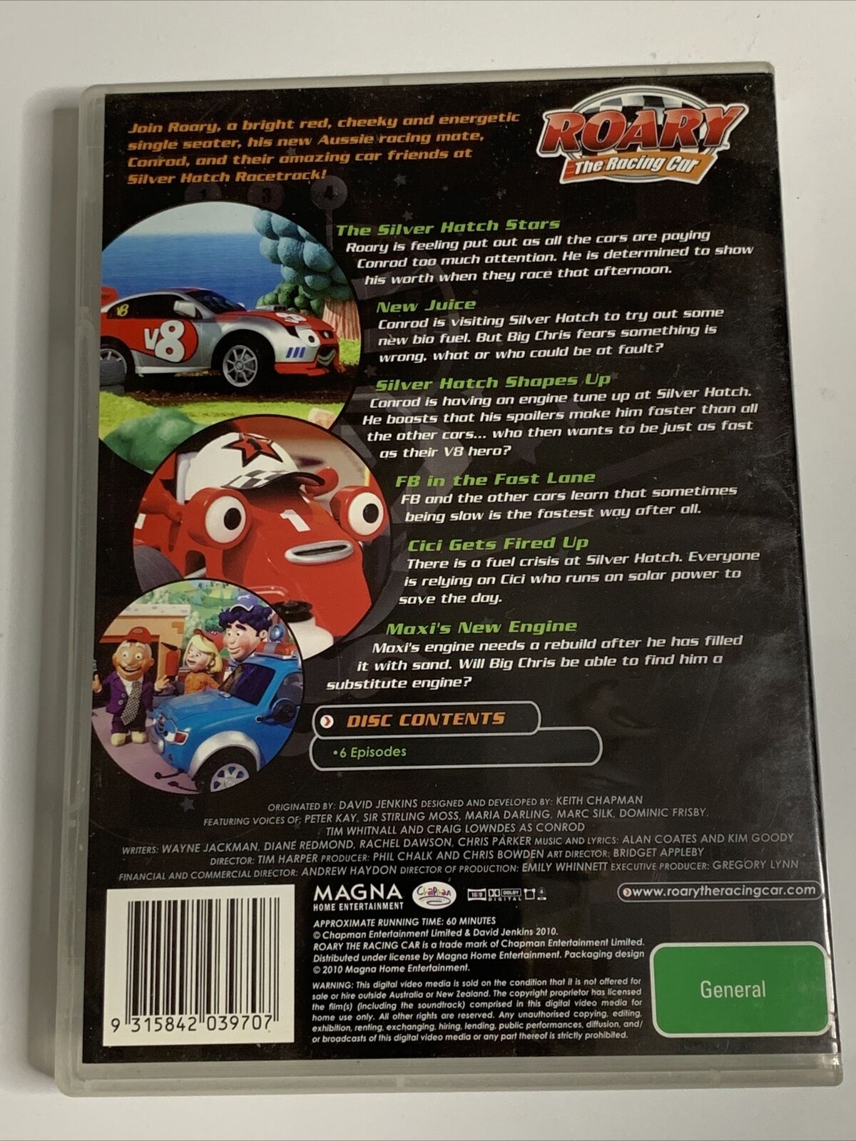 Roary The Racing Car - Meet Conrod The V8 (DVD, 2009) Region 4